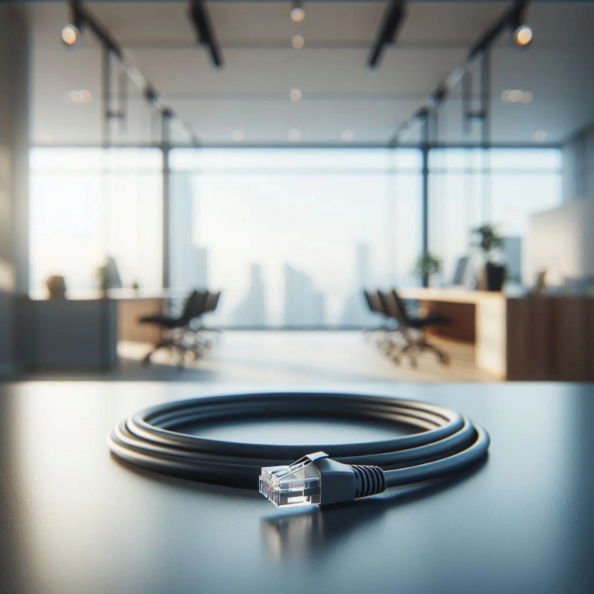 CAT6A S/FTP Patch Kablo - 50cm, Siyah