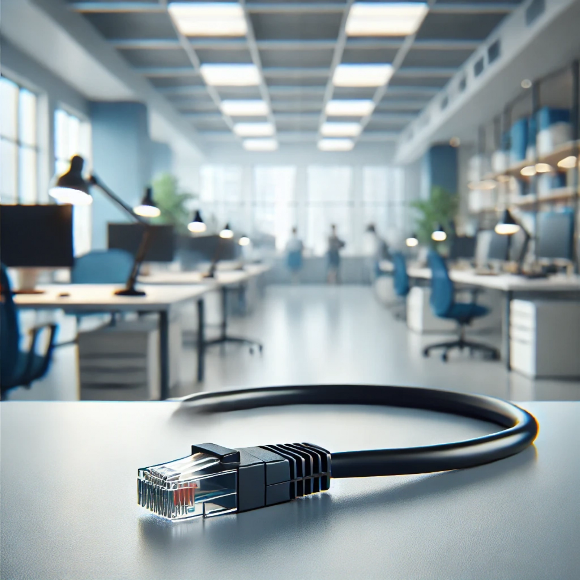 CAT6A SF/UTP Patch Kablo - 50cm, Siyah