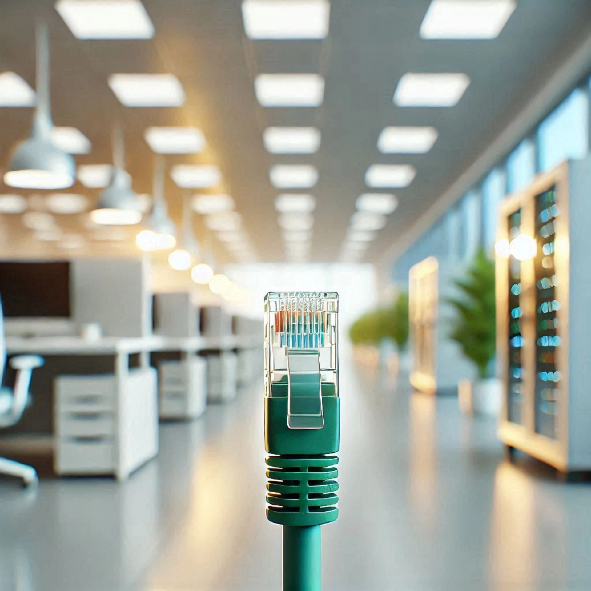 CAT6A S/FTP Patch Kablo - 50cm, Yeşil