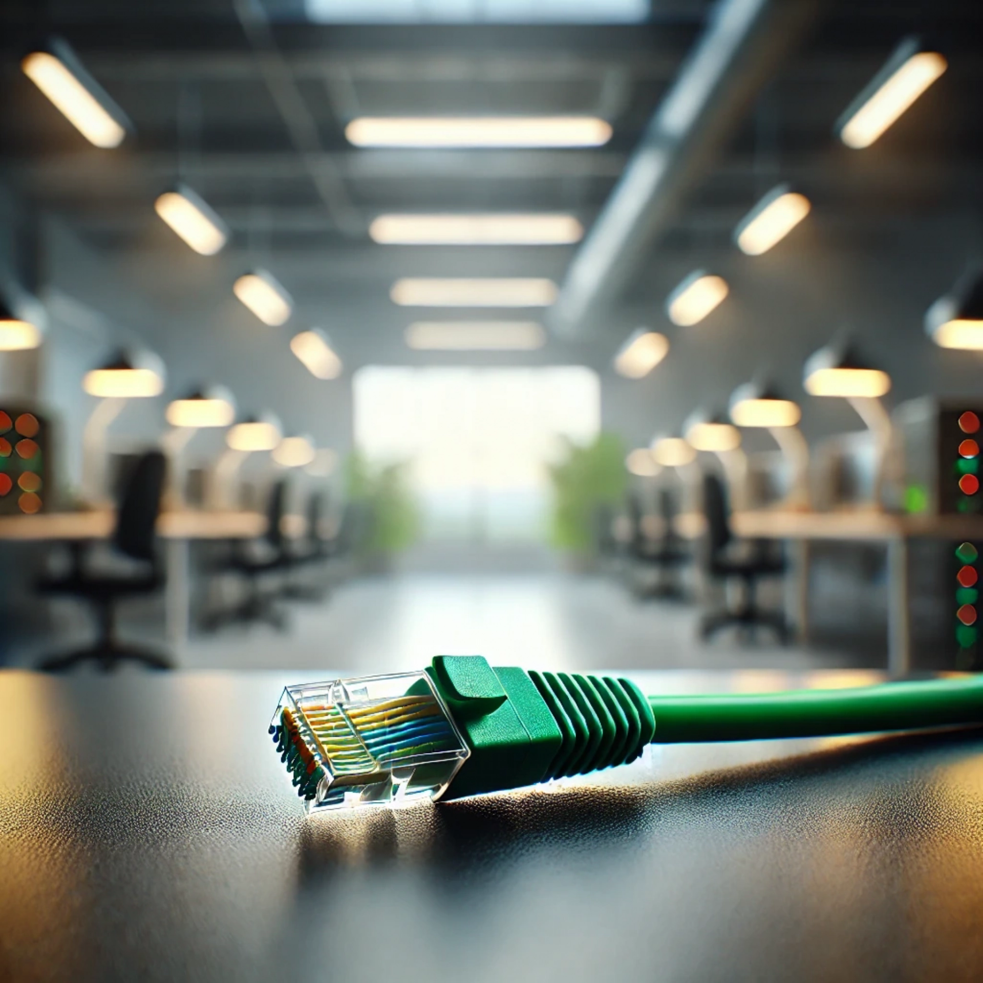 CAT6A S/UTP Patch Kablo - 50cm, Yeşil