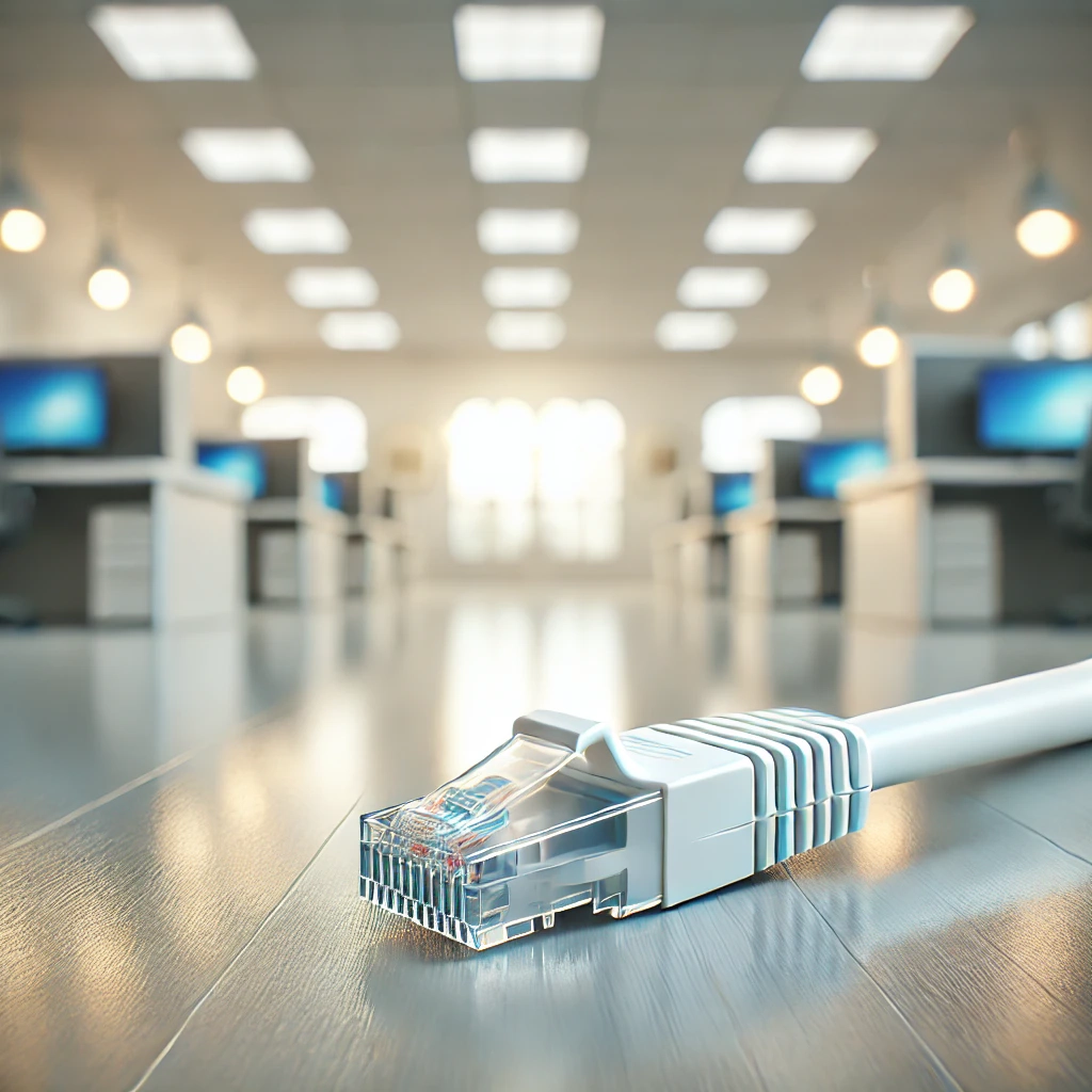 CAT6 Patch Kablo, 50 metre, Beyaz