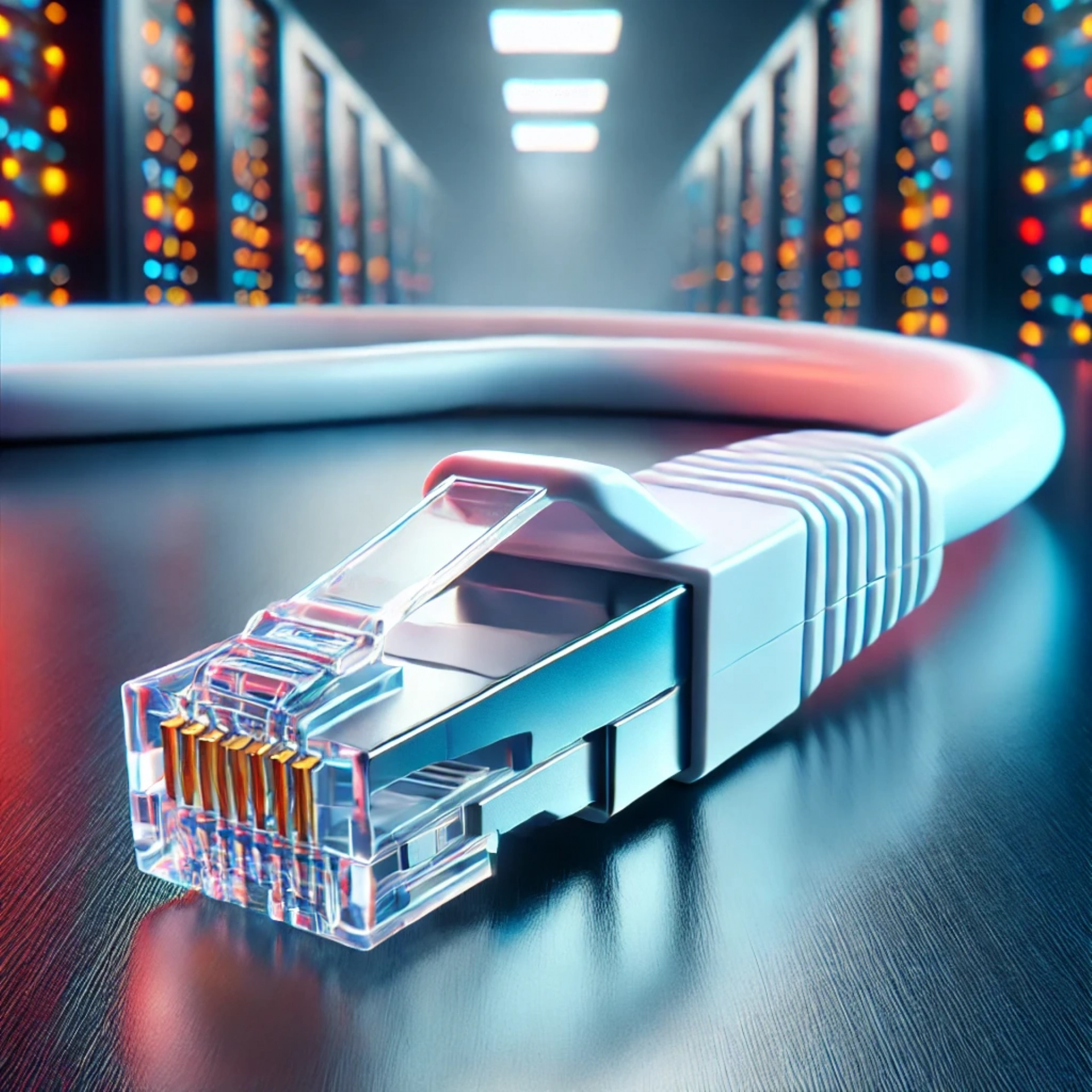 CAT7 Patch Kablo - 50 metre, Beyaz