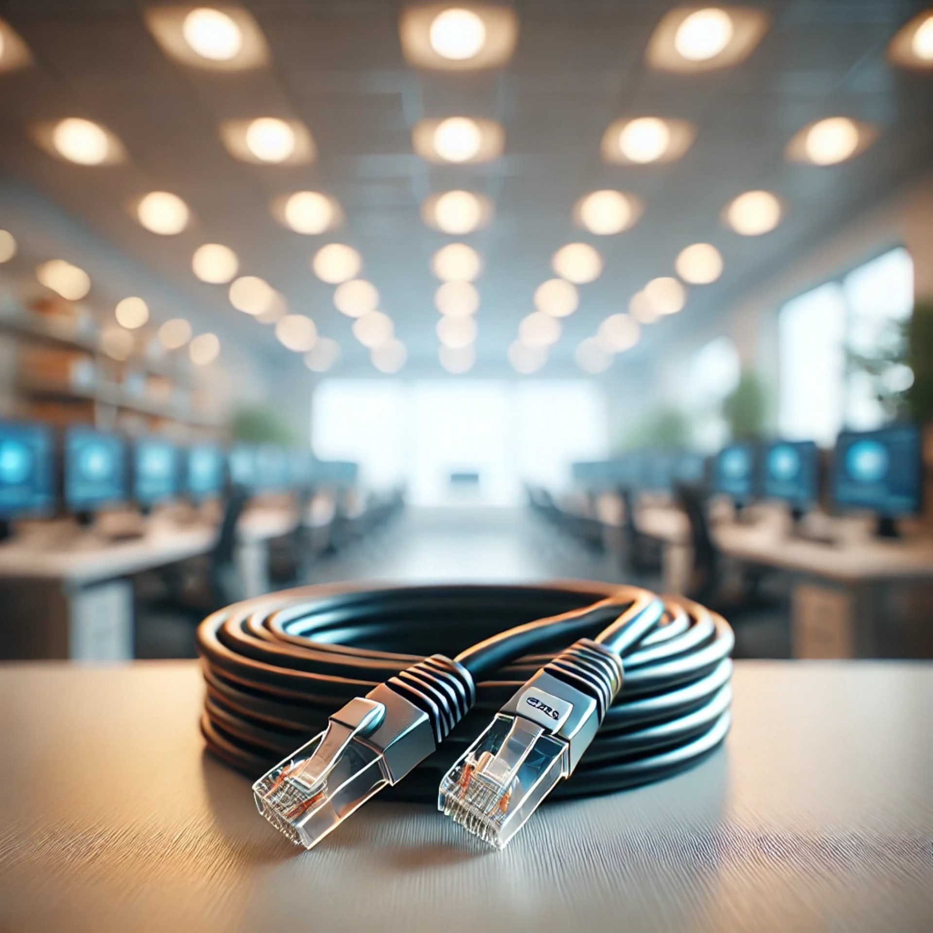 CAT6A F/UTP Patch Kablo - 50 metre, Gri