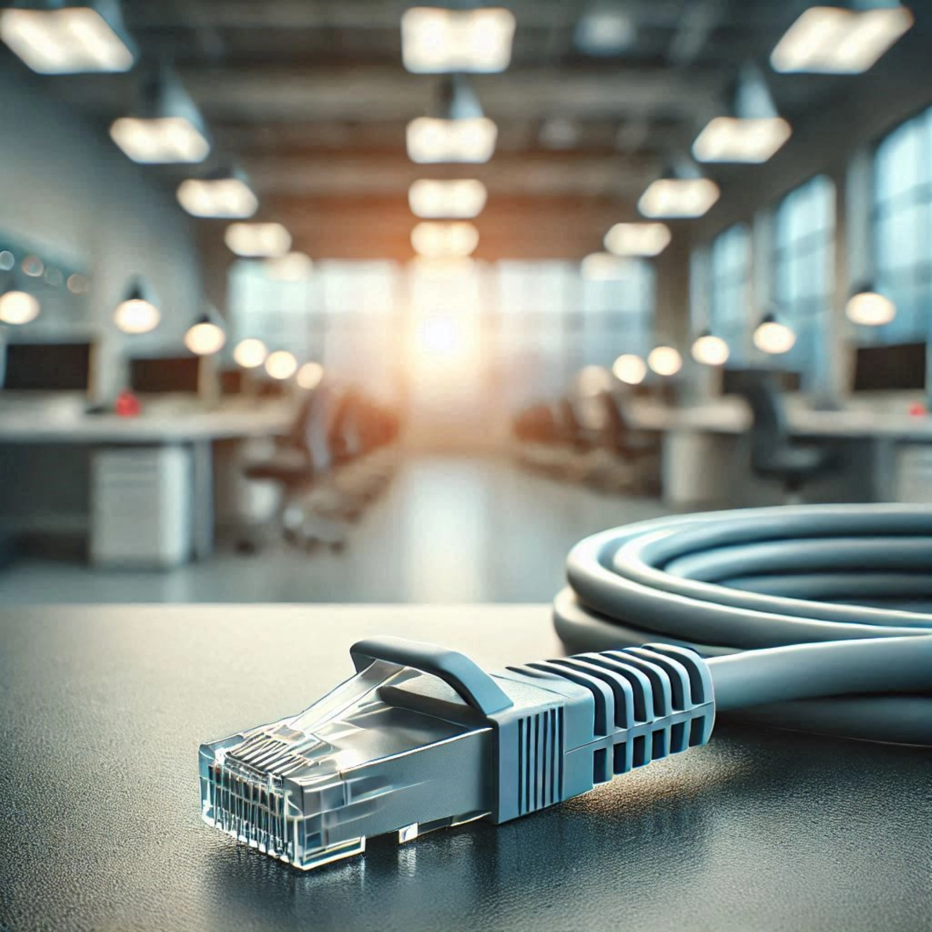 CAT6A U/UTP Patch Kablo - 50 metre, Gri