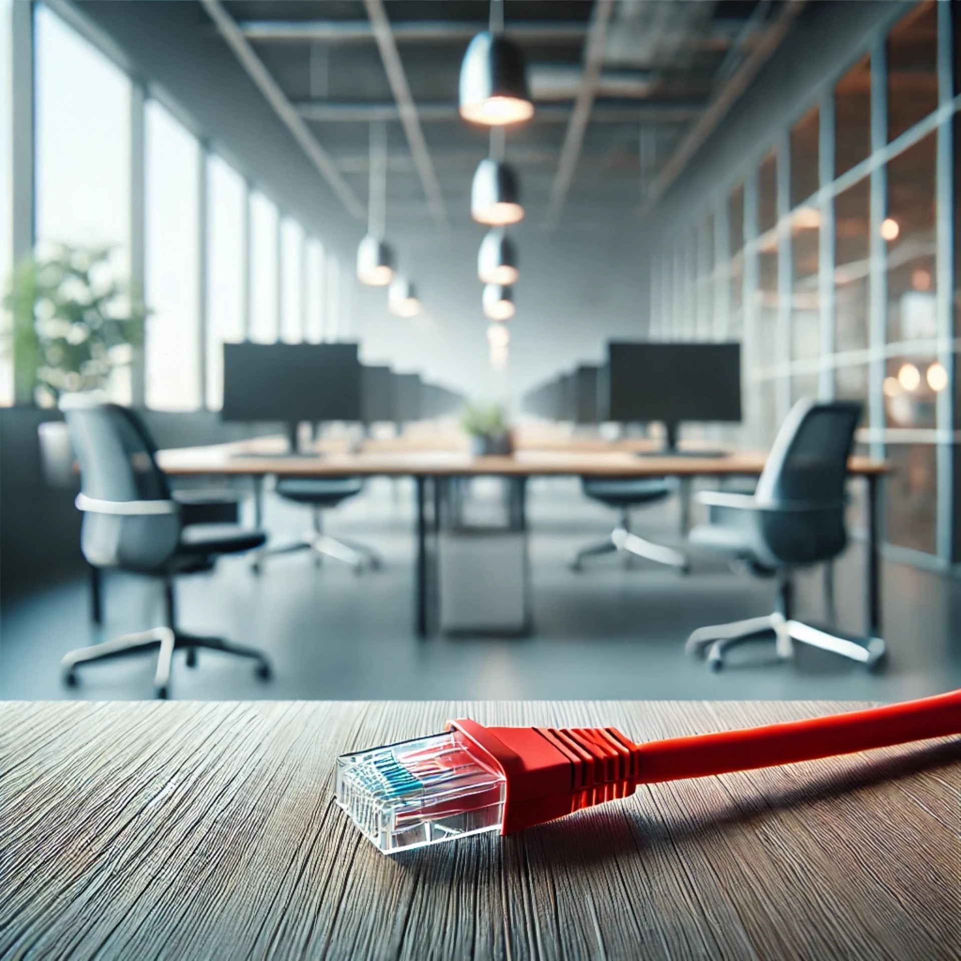 CAT6A S/UTP Patch Kablo - 50 metre, Kırmızı