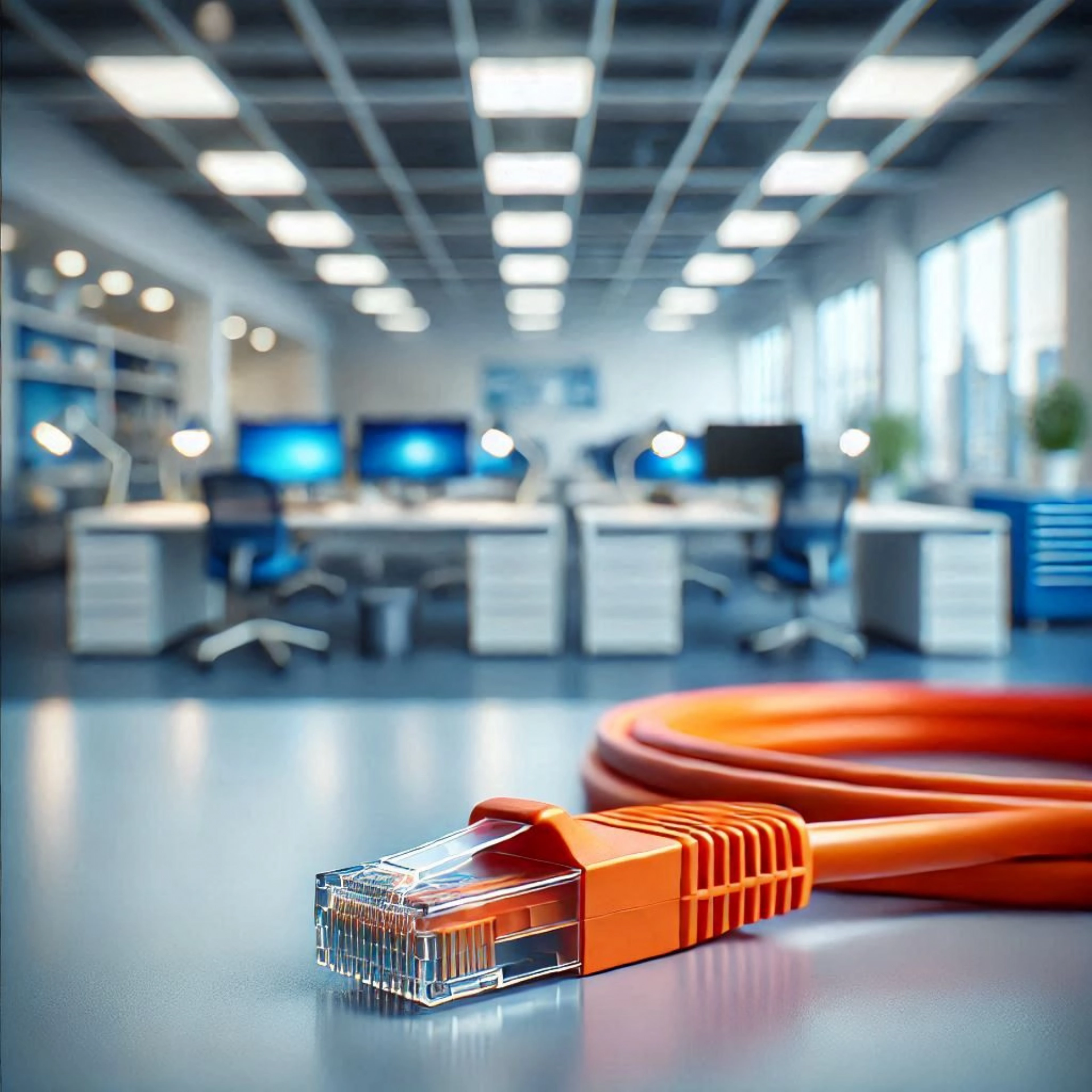 CAT6A F/FTP Patch Kablo - 50 metre, Turuncu