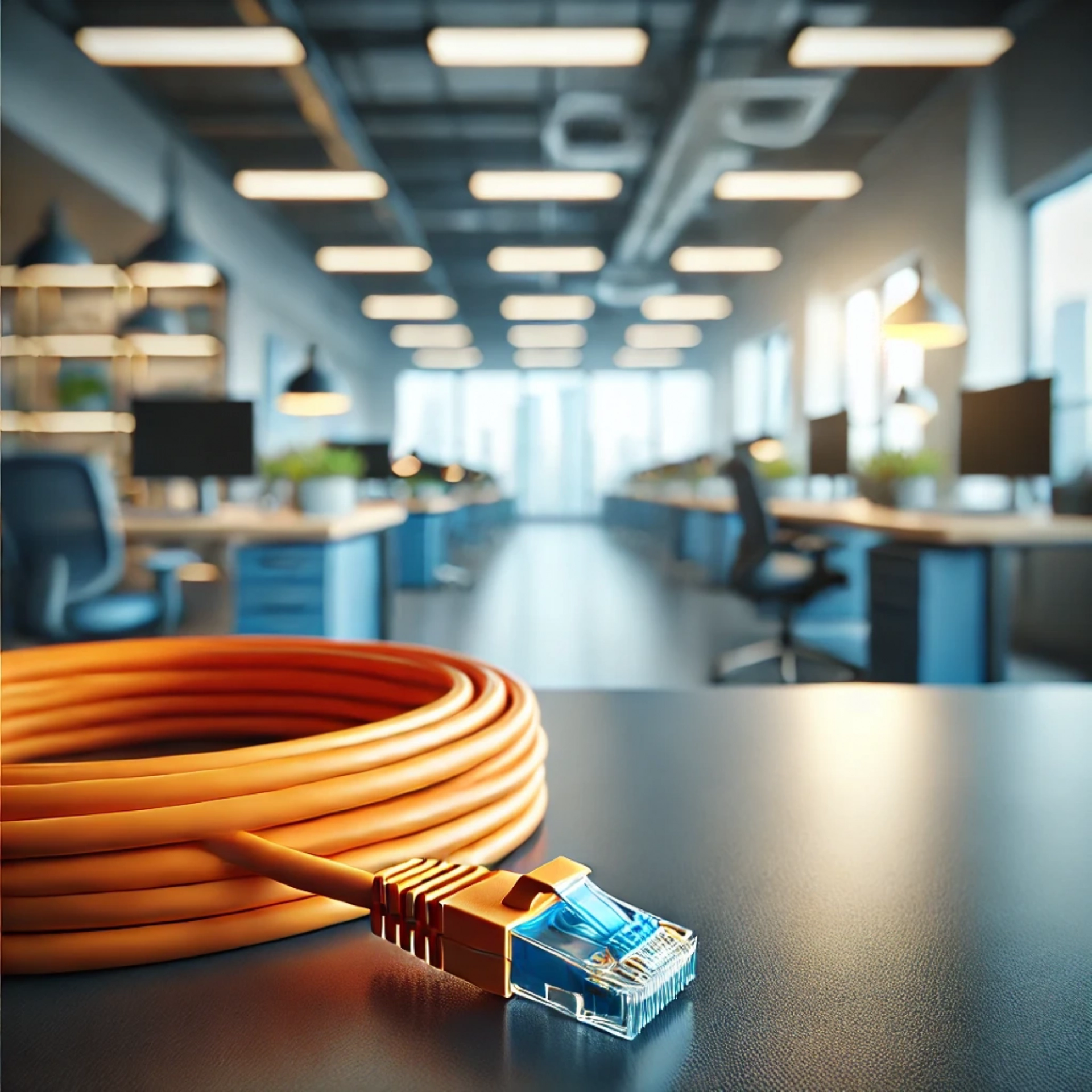 CAT6A S/FTP Patch Kablo - 50 metre, Turuncu