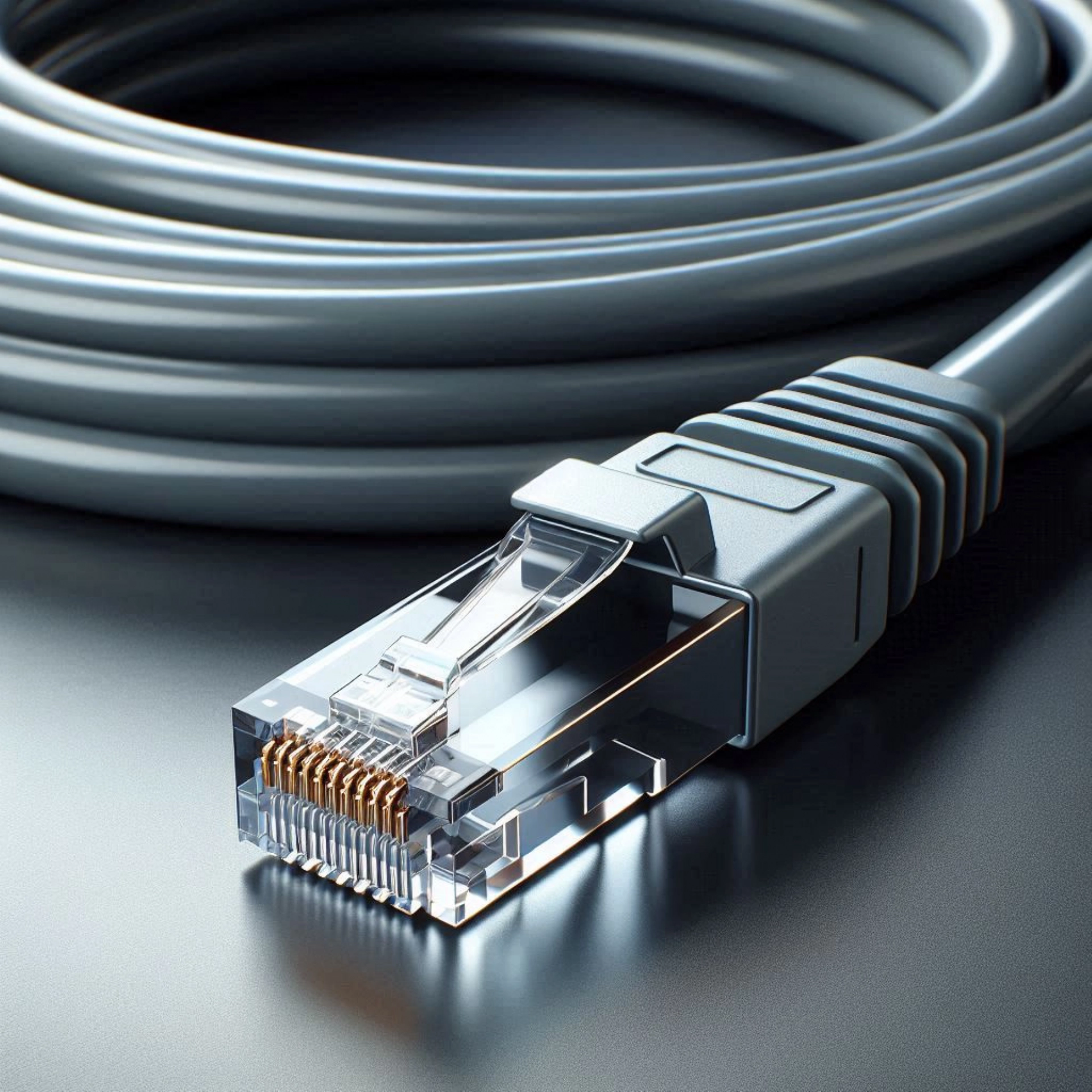 CAT7 Patch Kablo - 5 metre, Gri