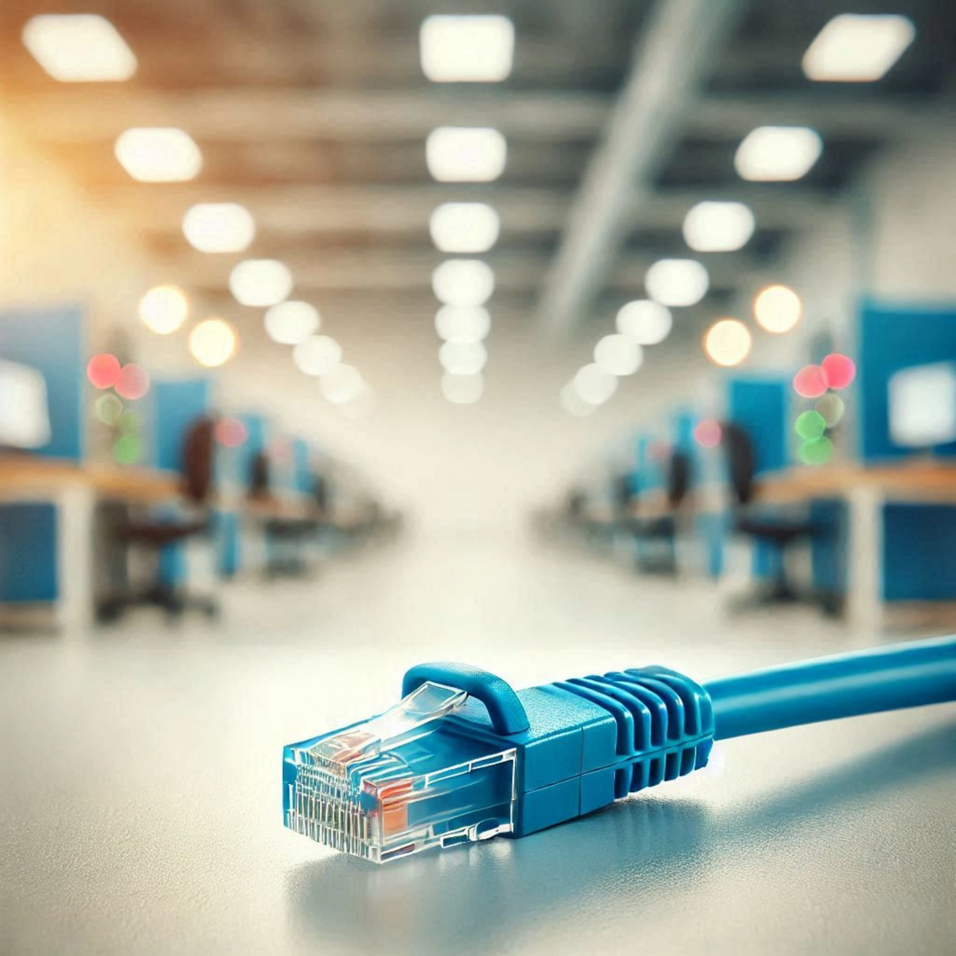 CAT6A U/FTP Patch Kablo - 5 metre, Mavi