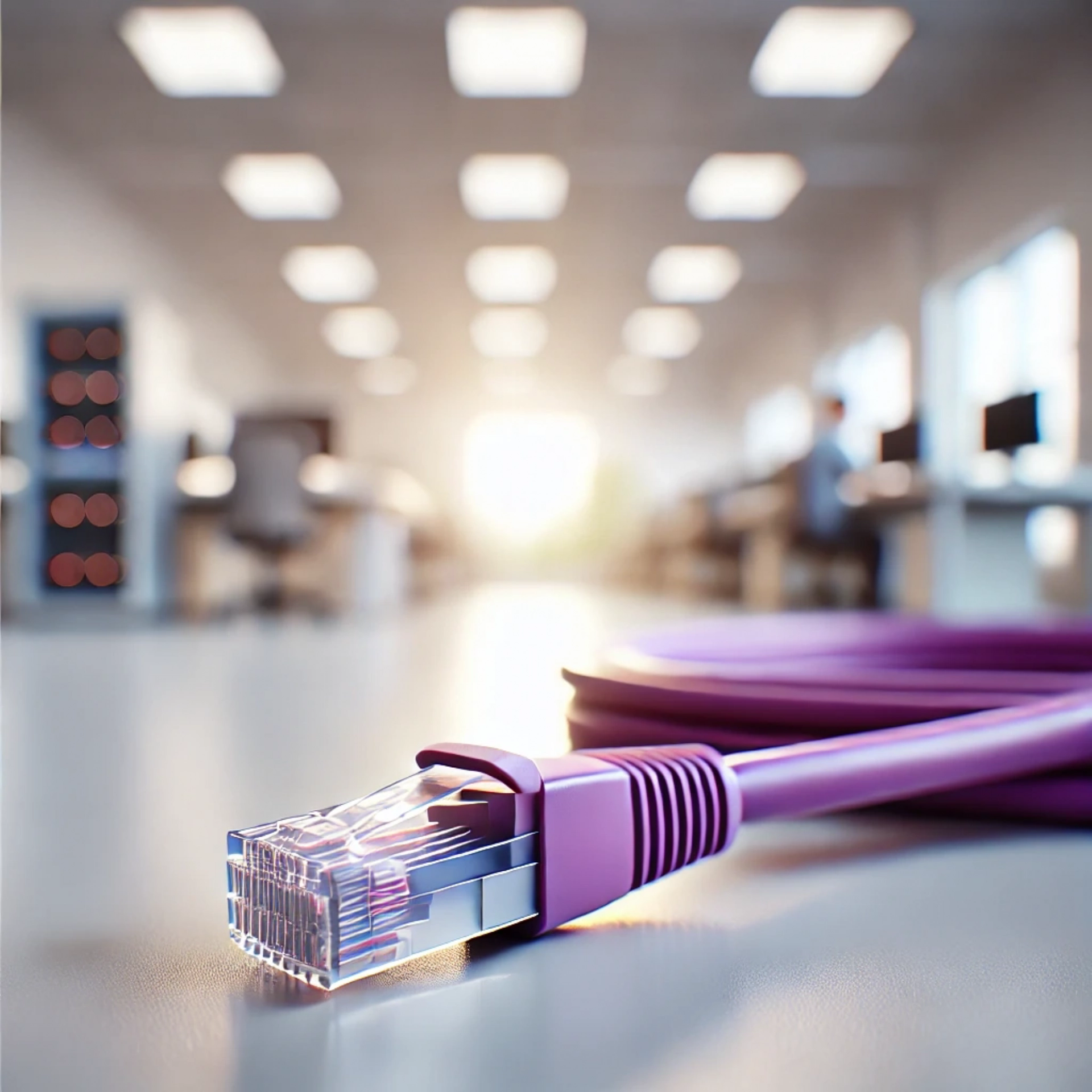 CAT6A S/FTP Patch Kablo - 5 metre, Mor