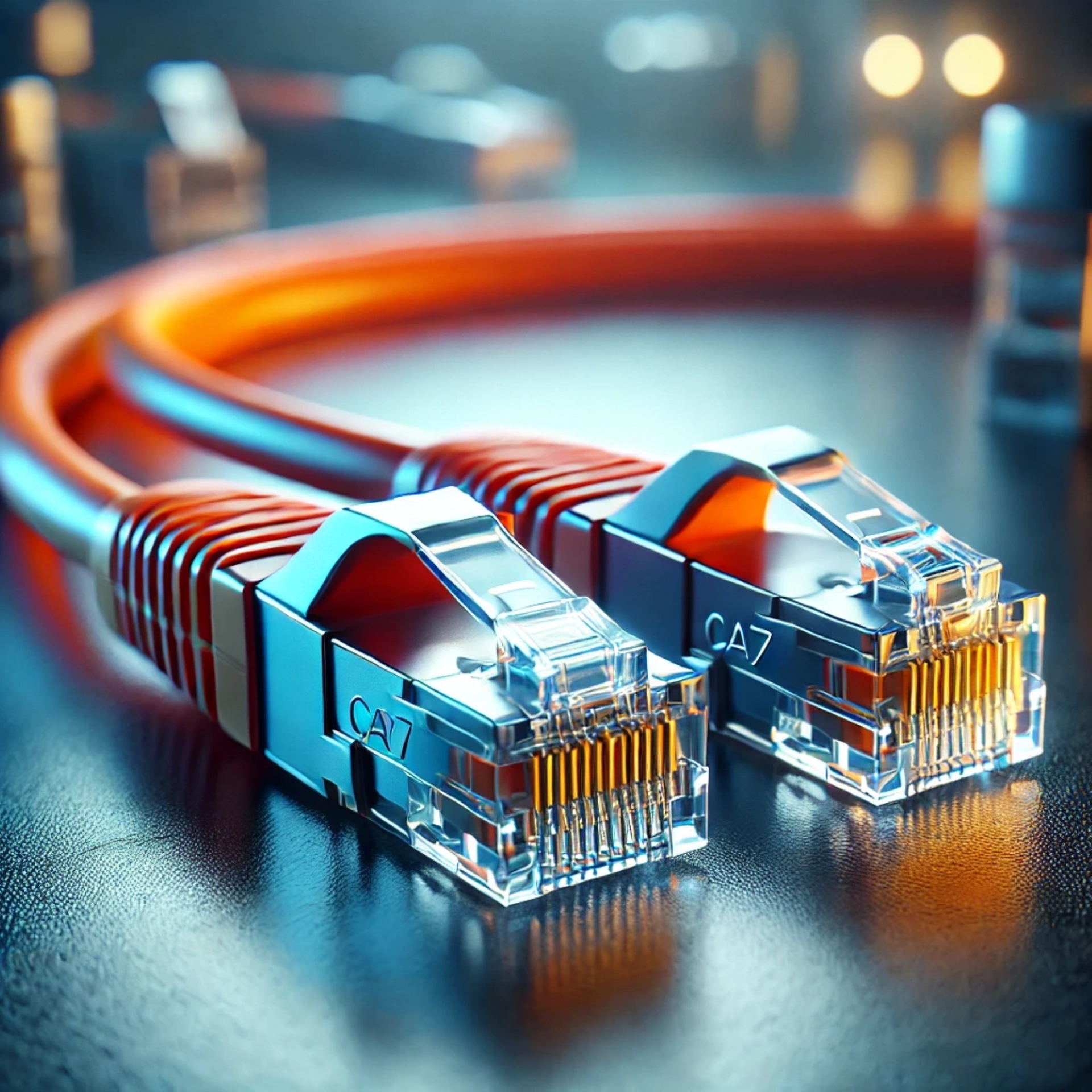 CAT7 Patch Kablo - 5 metre, Turuncu