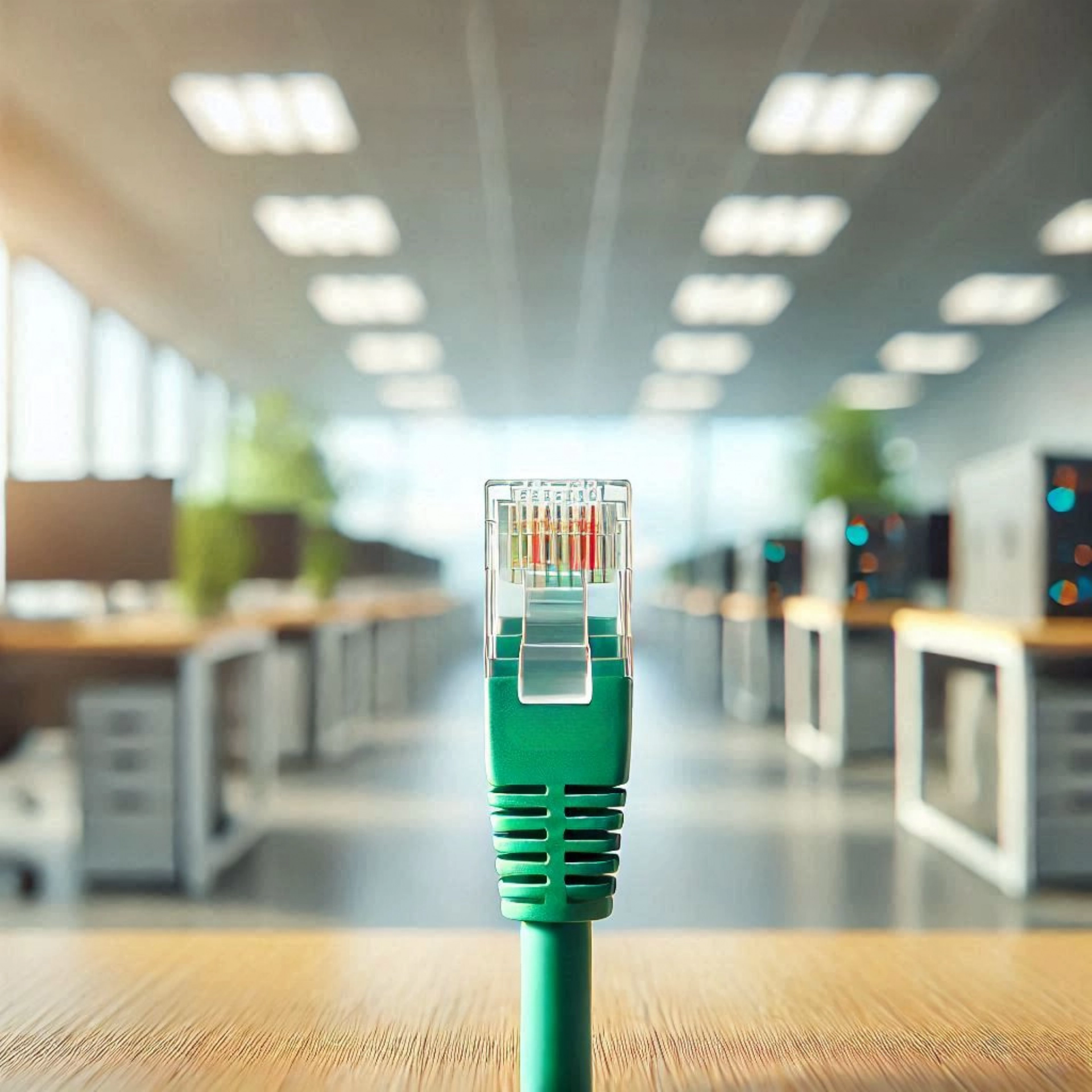 CAT6A U/FTP Patch Kablo - 5 metre, Yeşil