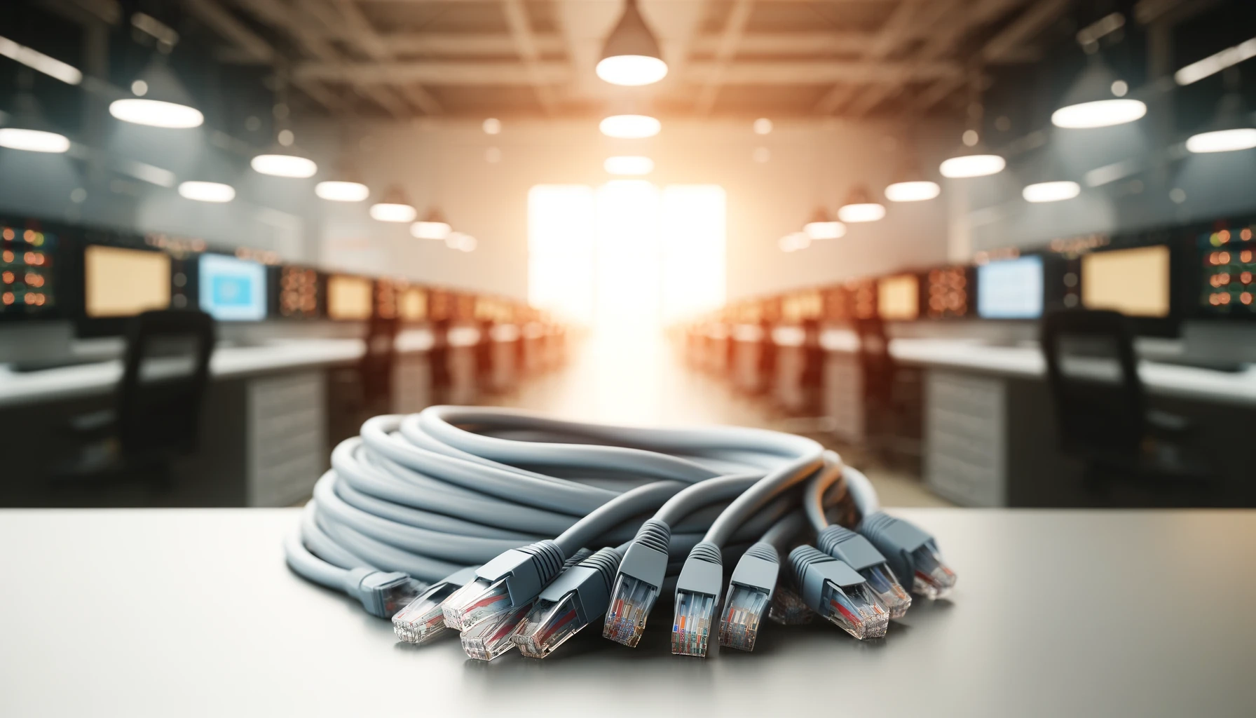 10m Gri CAT6 Patch Kablo