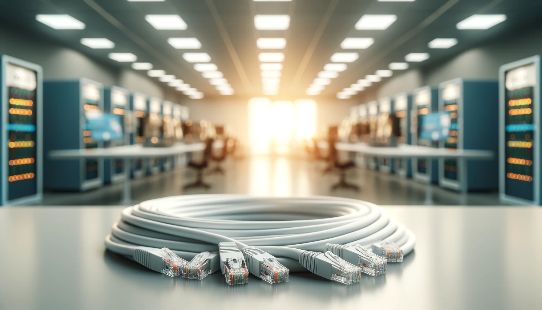 3m Beyaz CAT6 Patch Kablo