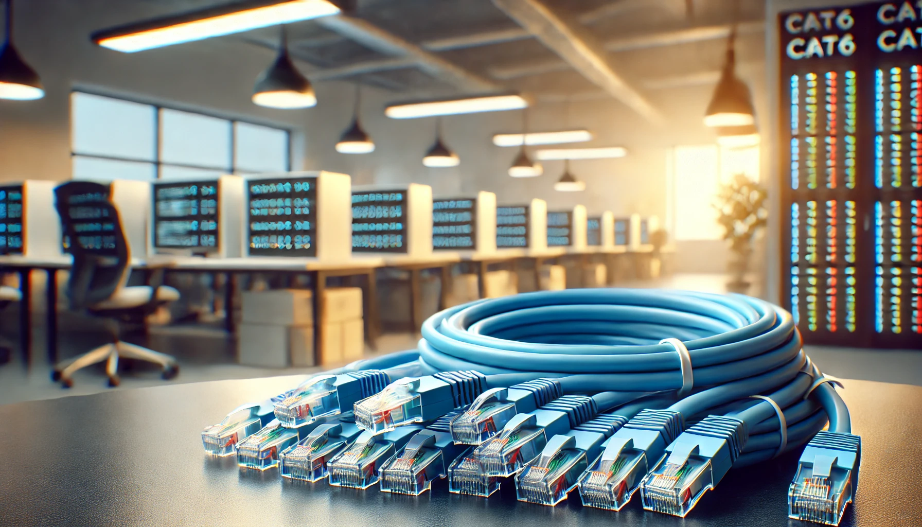 3m Mavi CAT6 Patch Kablo