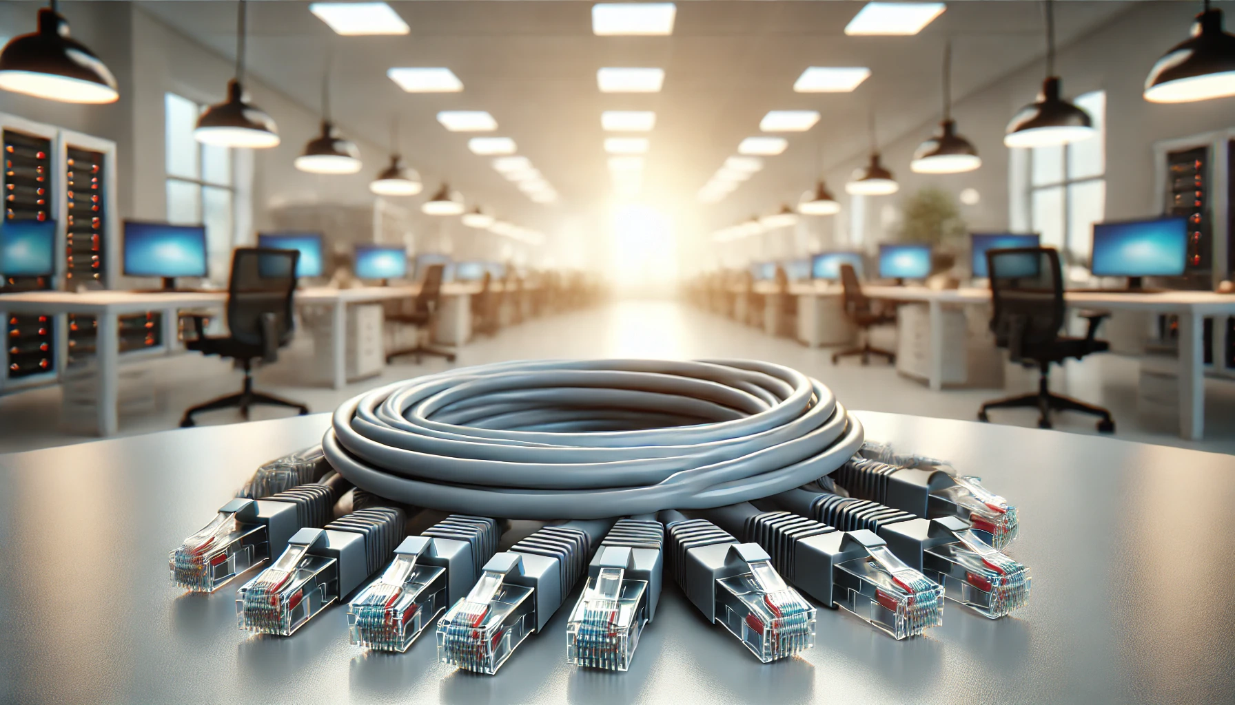 CAT6 Patch Kablo, 30cm, Gri