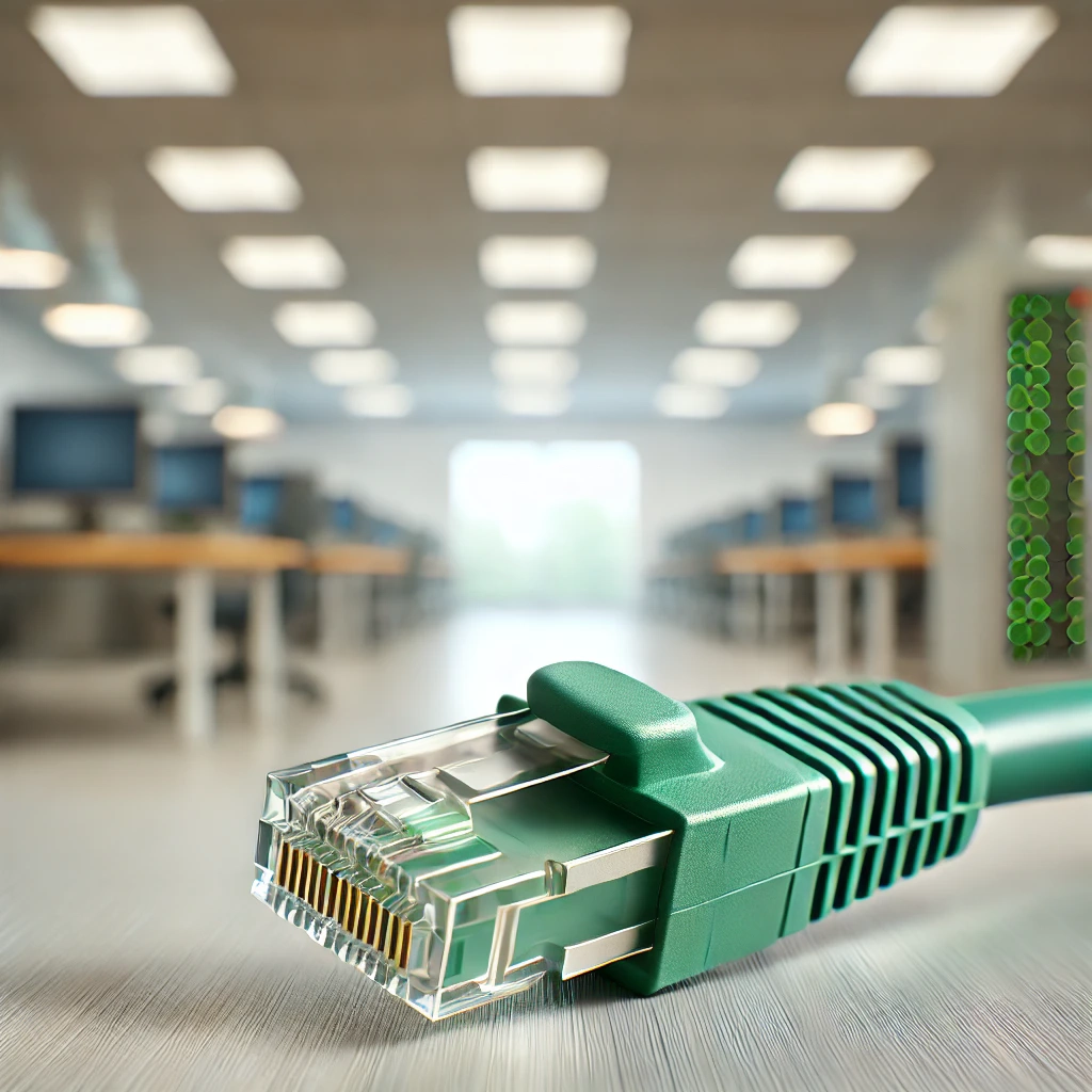 CAT6 Patch Kablo, 50cm, Yeşil