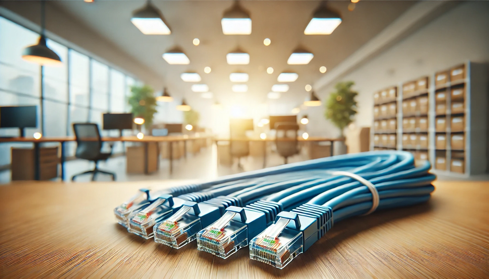 30cm Mavi F/FTP CAT6A Patch Kablo