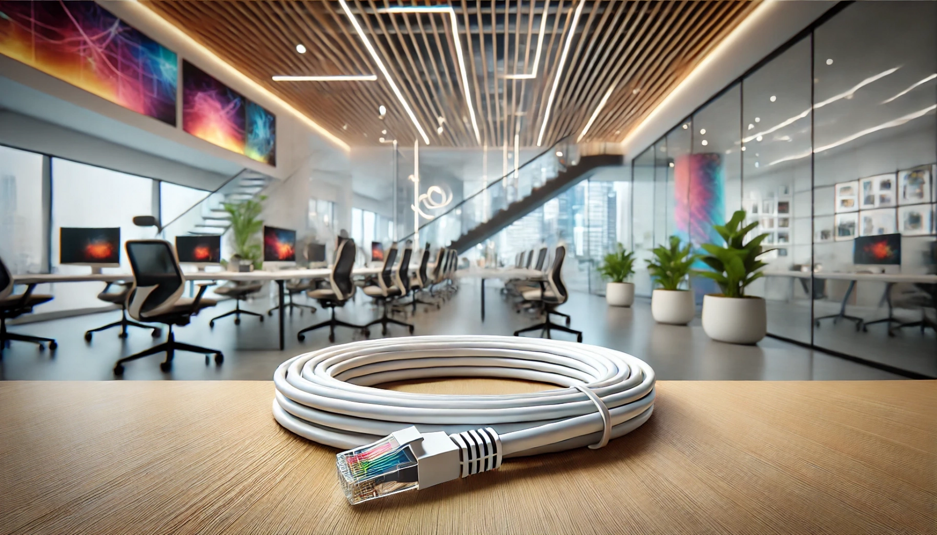 50cm Beyaz F/FTP Patch Kablo CAT6A