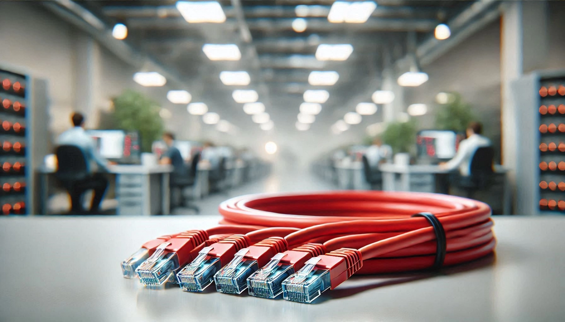 CAT6A S/FTP Patch Kablo - 10 metre, Kırmızı