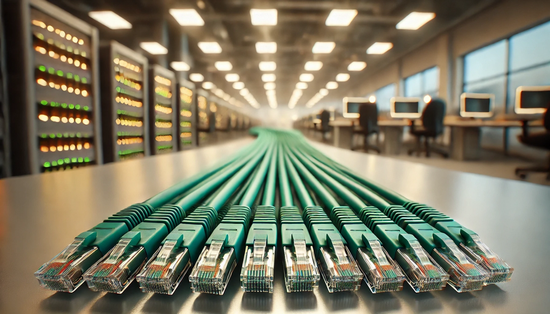 10m Yeşil S/FTP Patch Kablo CAT6A