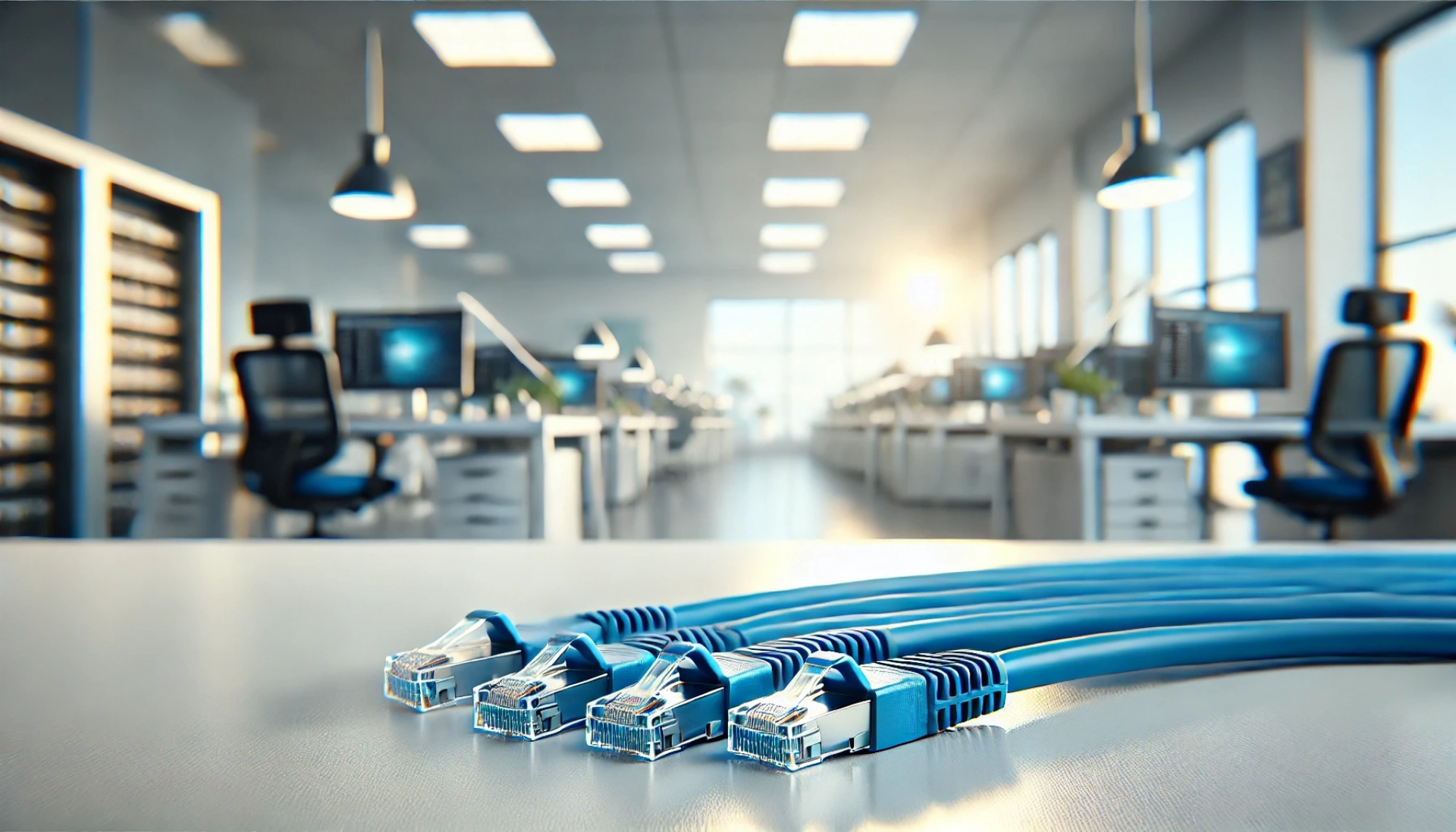 25cm Mavi S/FTP CAT6A Patch Kablo