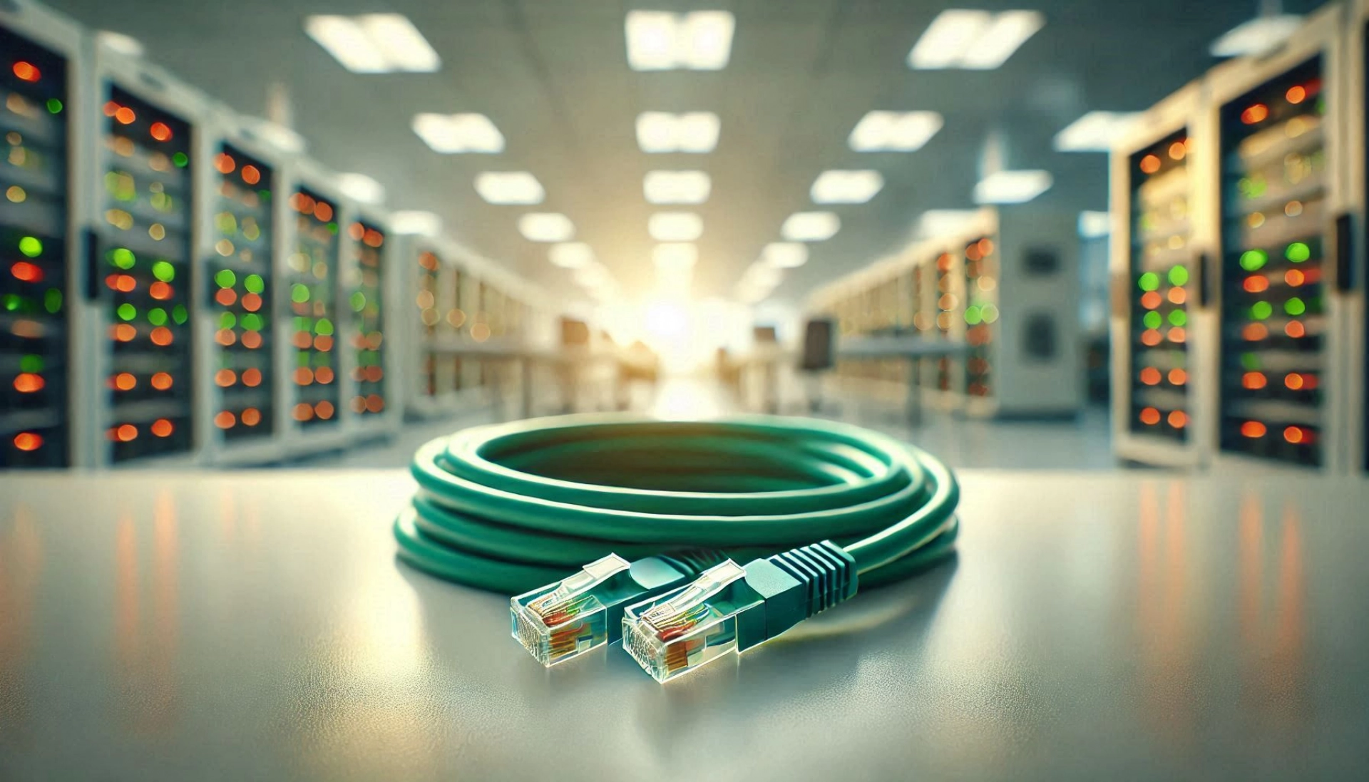 CAT6A S/FTP Patch Kablo - 40 metre, Yeşil