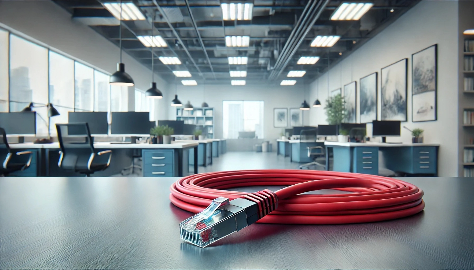 CAT6A S/UTP Patch Kablo - 15 metre, Kırmızı