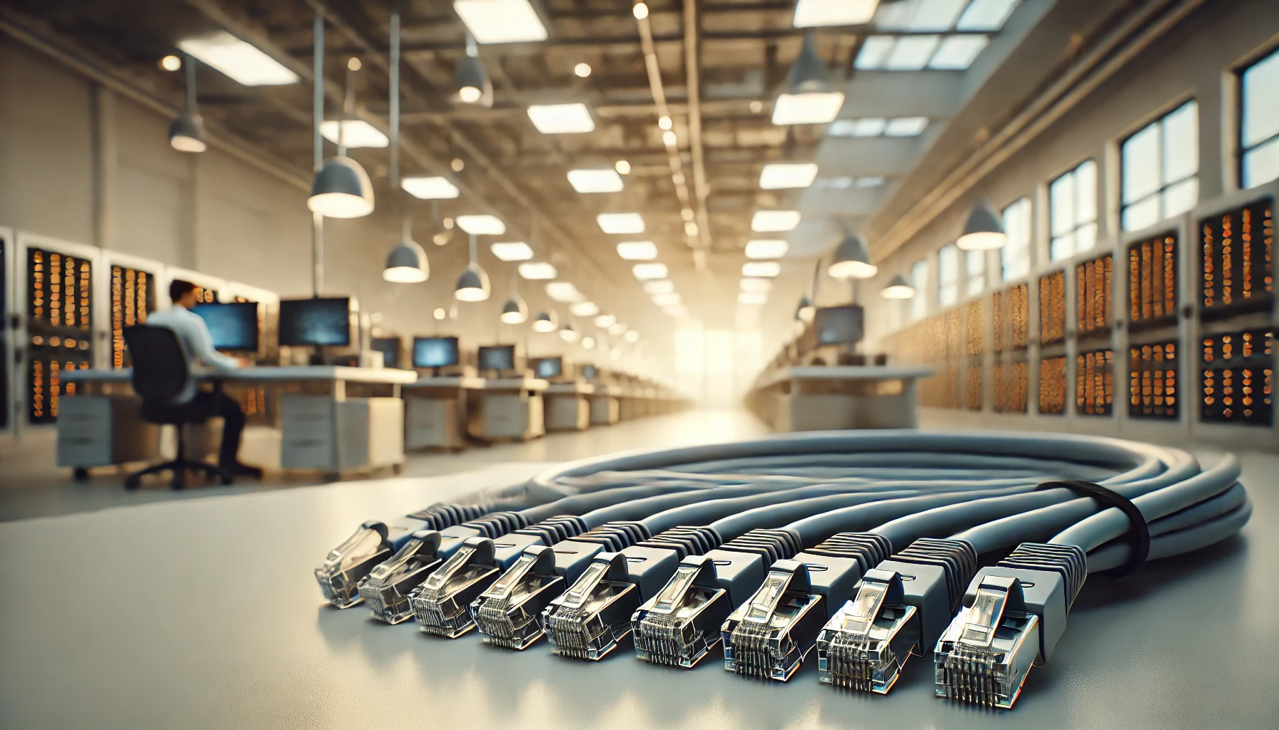 CAT6A S/UTP Patch Kablo - 2 metre, Gri