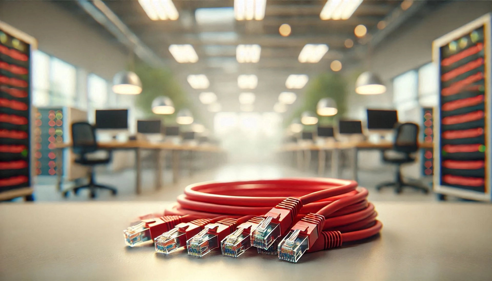 CAT6A S/UTP Patch Kablo - 30cm, Kırmızı