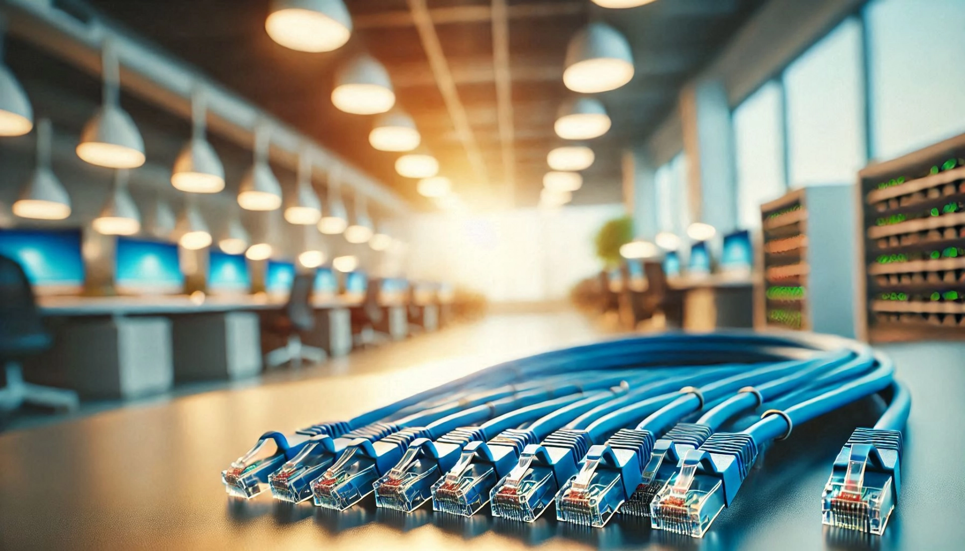 40m Mavi S/UTP CAT6A Patch Kablo