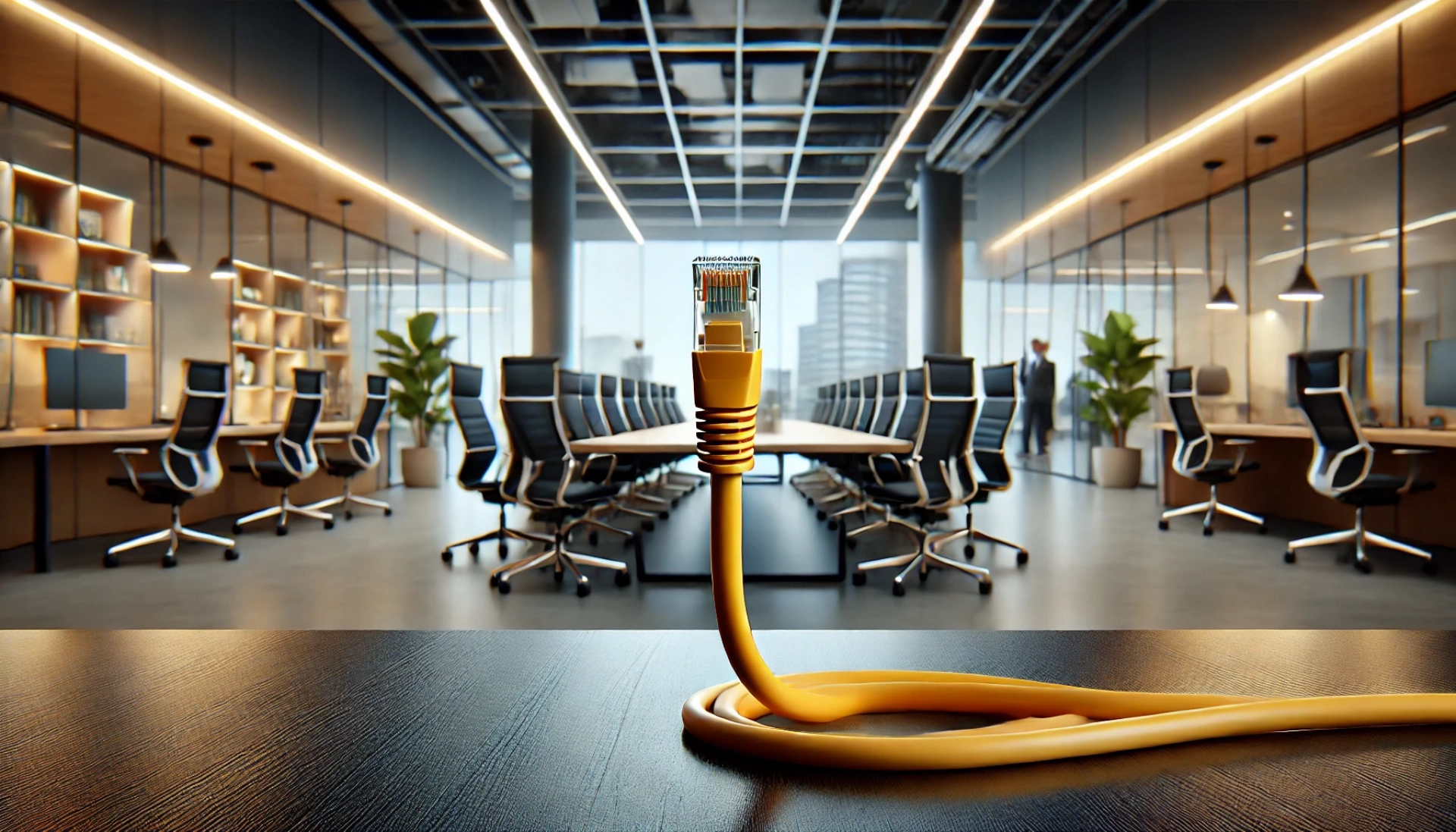 5m Sarı S/UTP CAT6A Patch Kablo