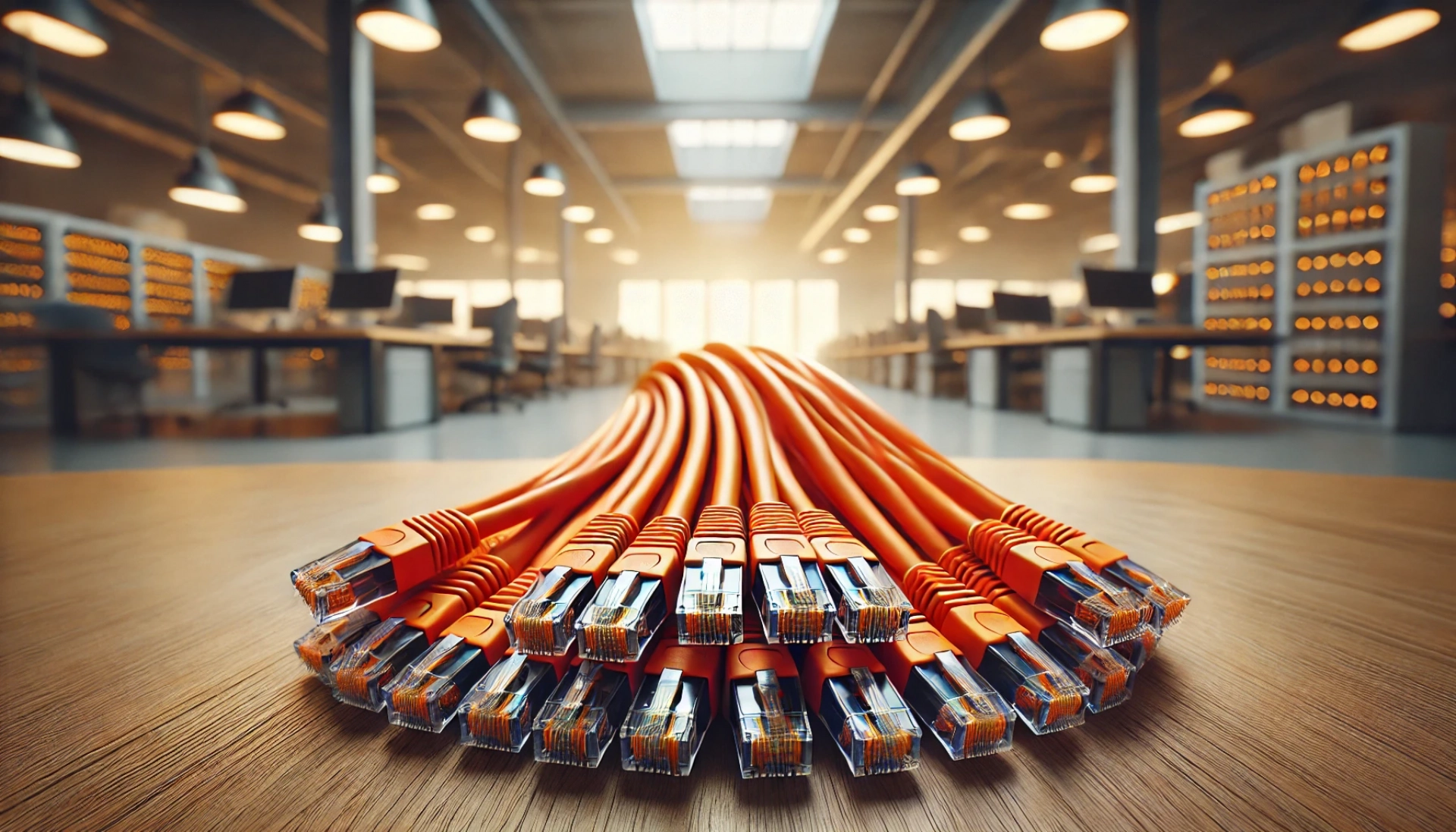 50m Turuncu S/UTP CAT6A Patch Kablo