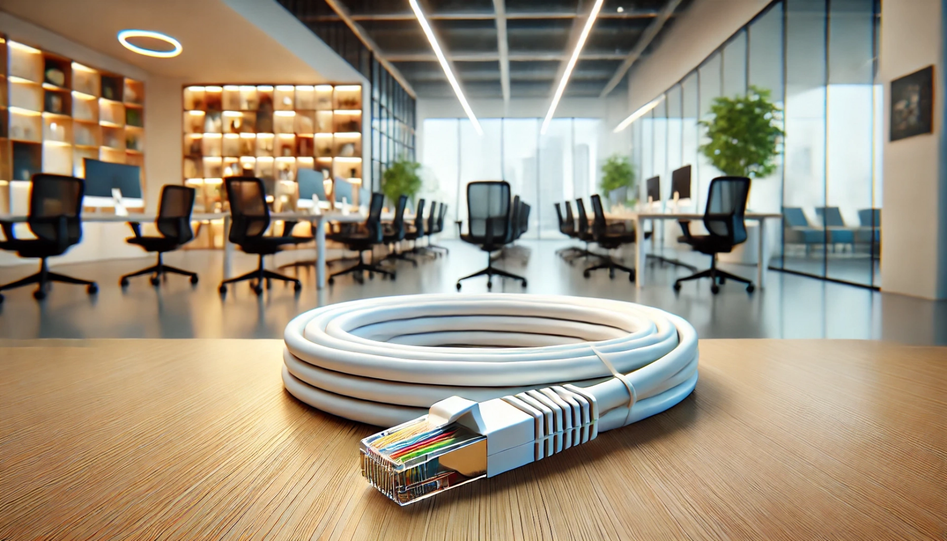 2m Beyaz SF/UTP CAT6A Patch Kablo