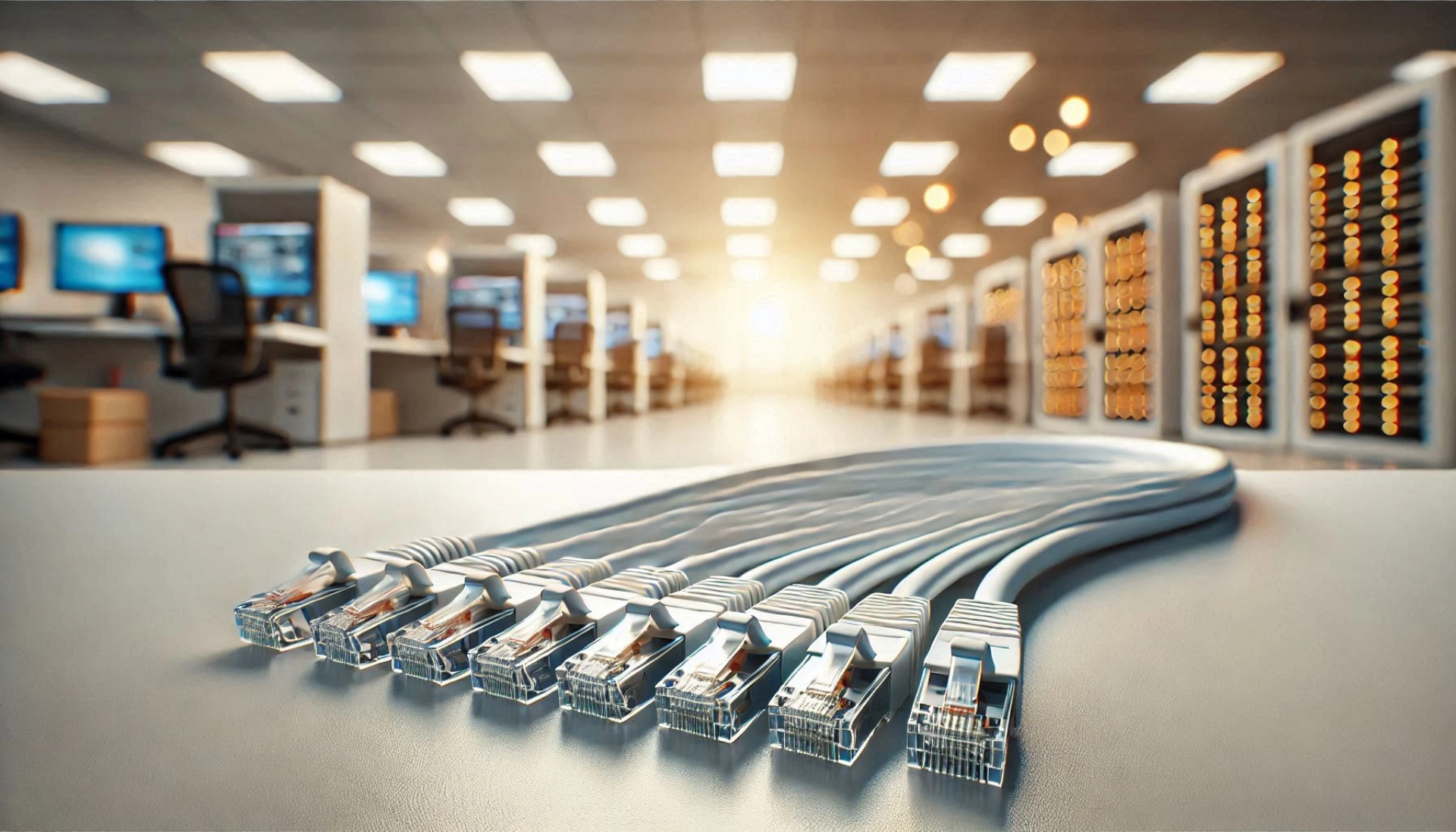 CAT6A SF/UTP Patch Kablo - 20cm, Beyaz