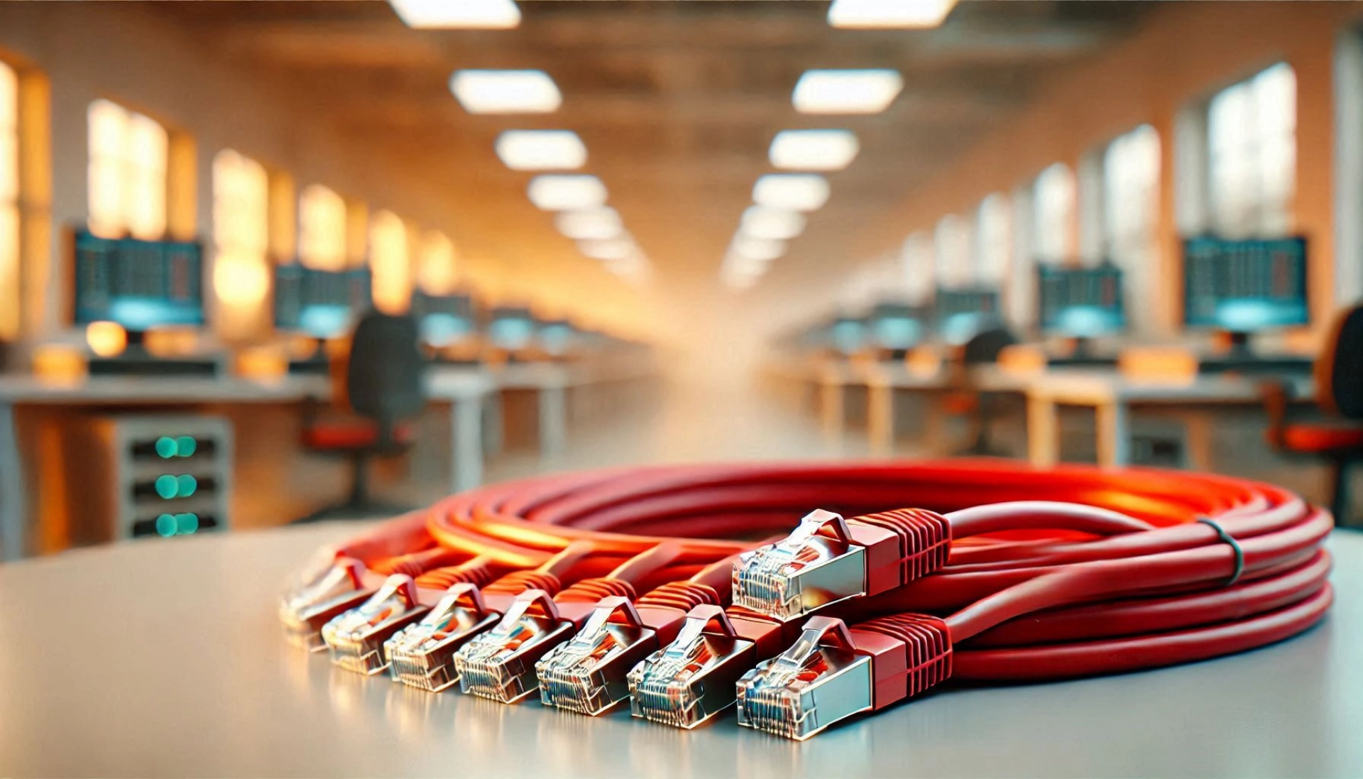 25cm Kırmızı SF/UTP CAT6A Patch Kablo