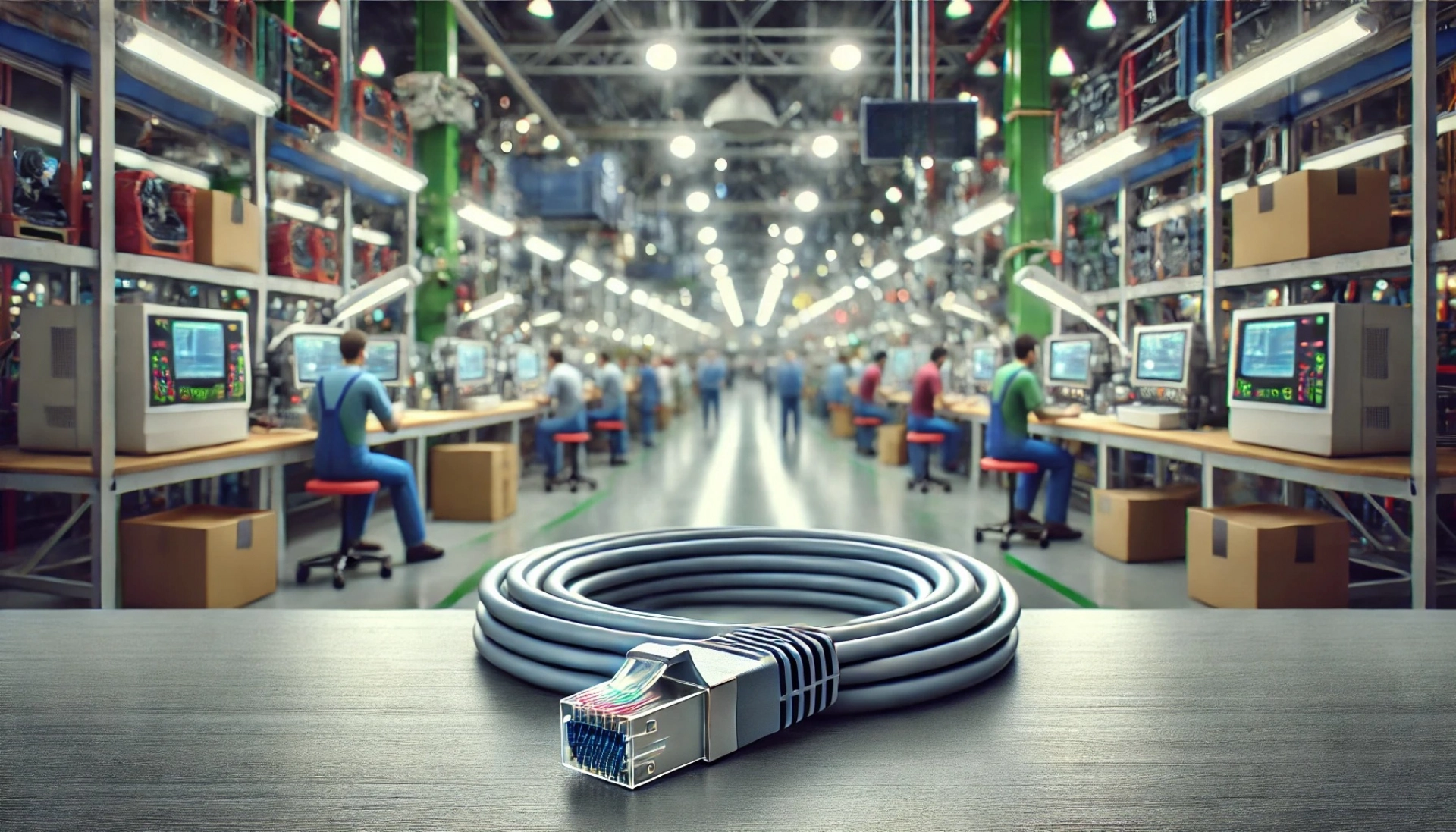 3m Gri SF/UTP CAT6A Patch Kablo