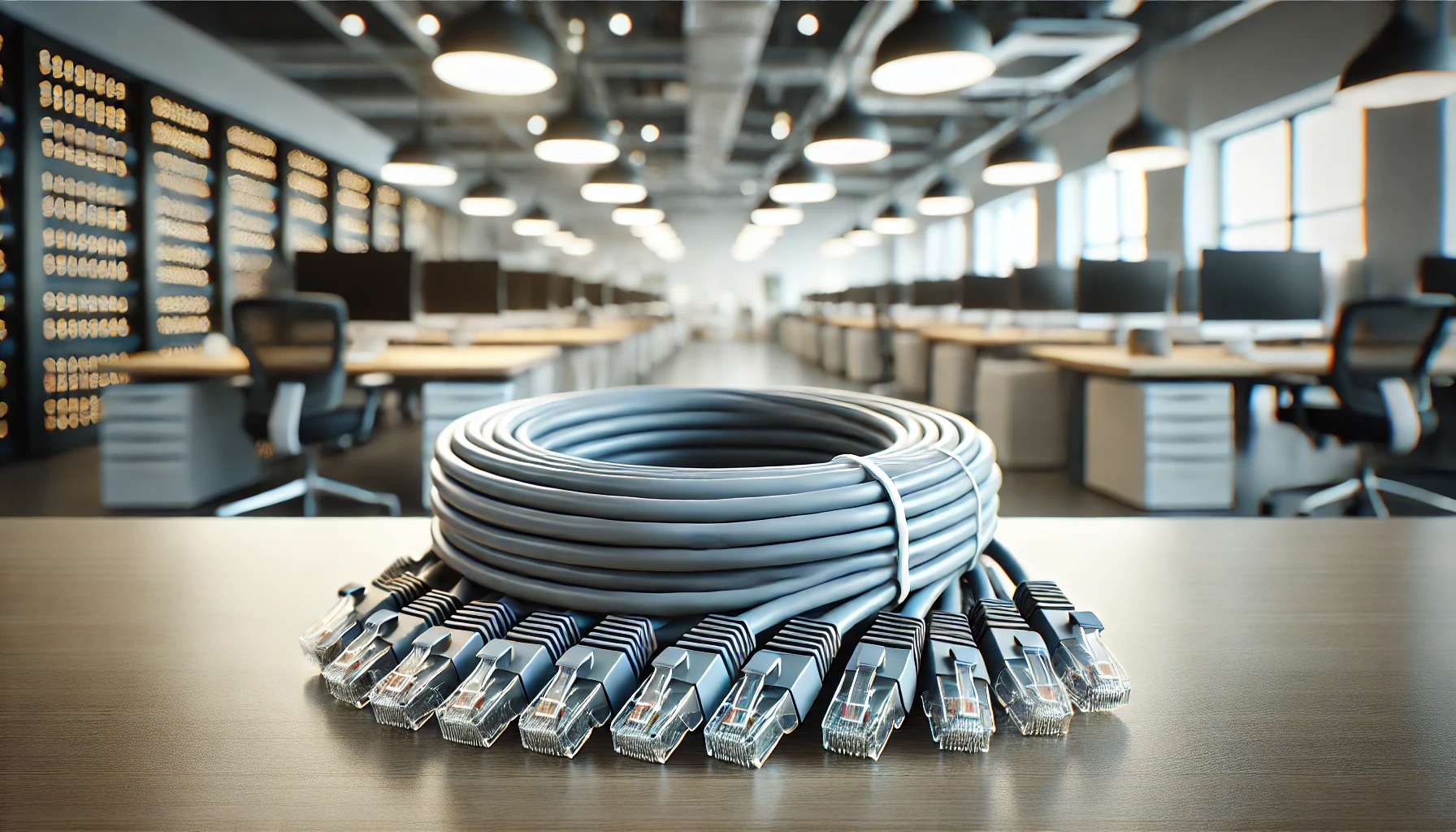 CAT6A SF/UTP Patch Kablo - 50cm, Gri