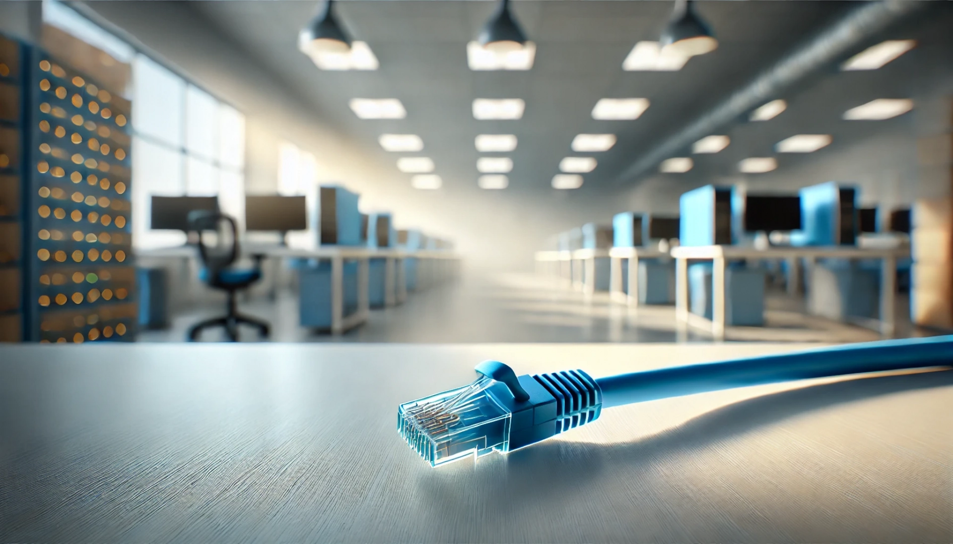 15m Mavi U/FTP CAT6A Patch Kablo