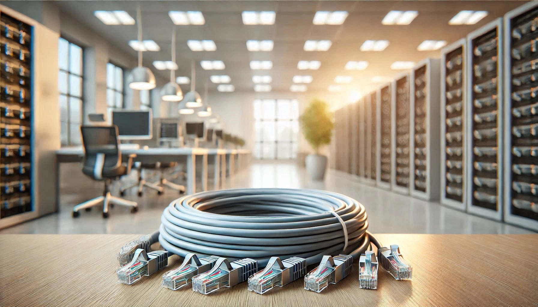 CAT6A U/UTP Patch Kablo - 20cm, Gri