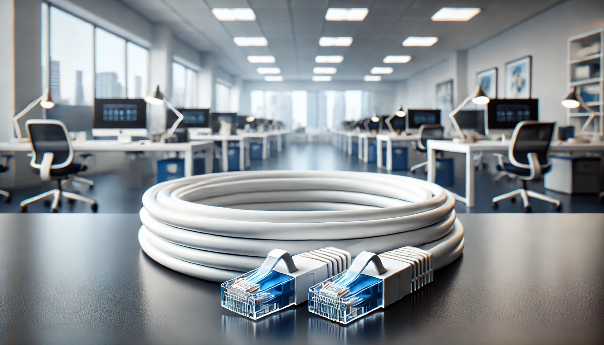 CAT6A U/UTP Patch Kablo - 25cm, Beyaz