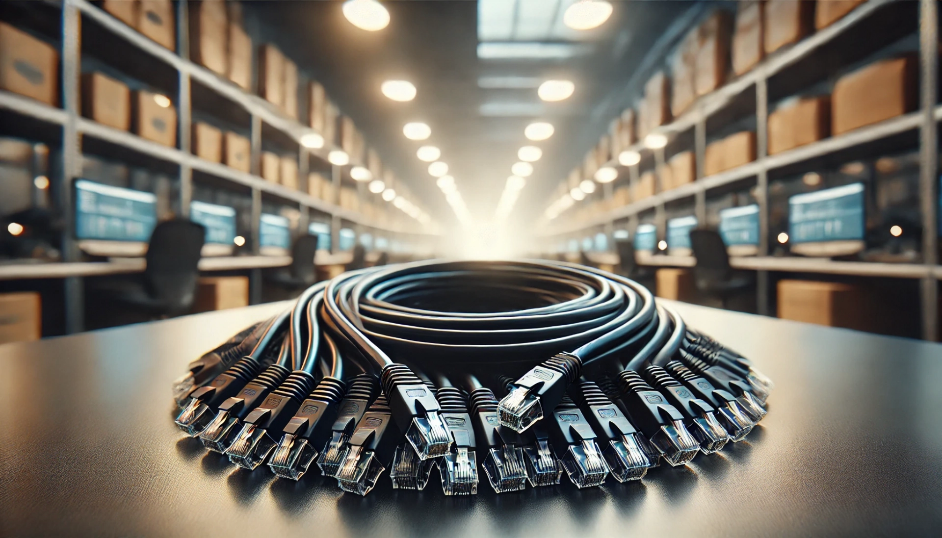 50cm Siyah U/UTP Patch Kablo CAT6A