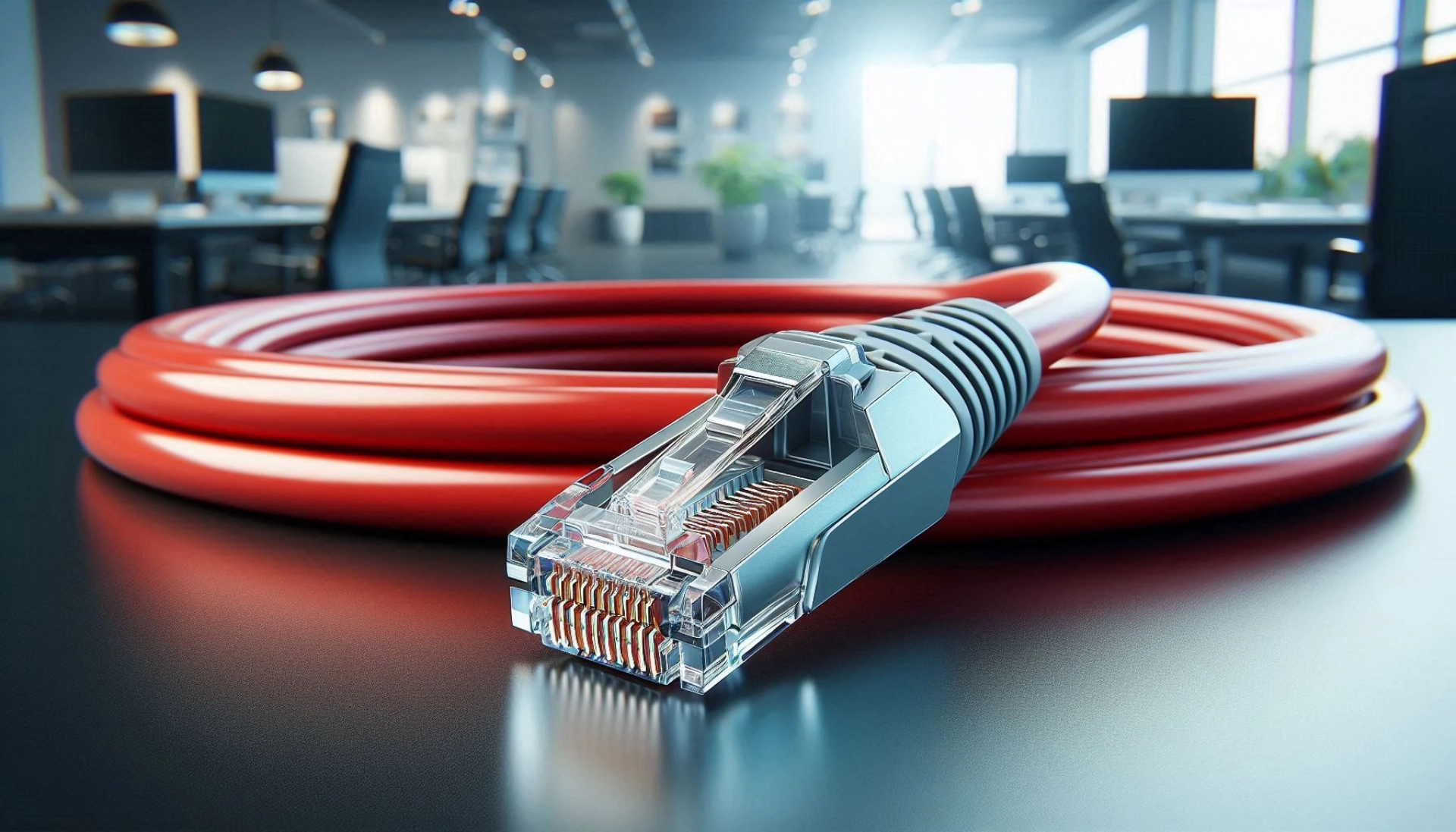CAT7 Patch Kablo - 2 metre, Kırmızı