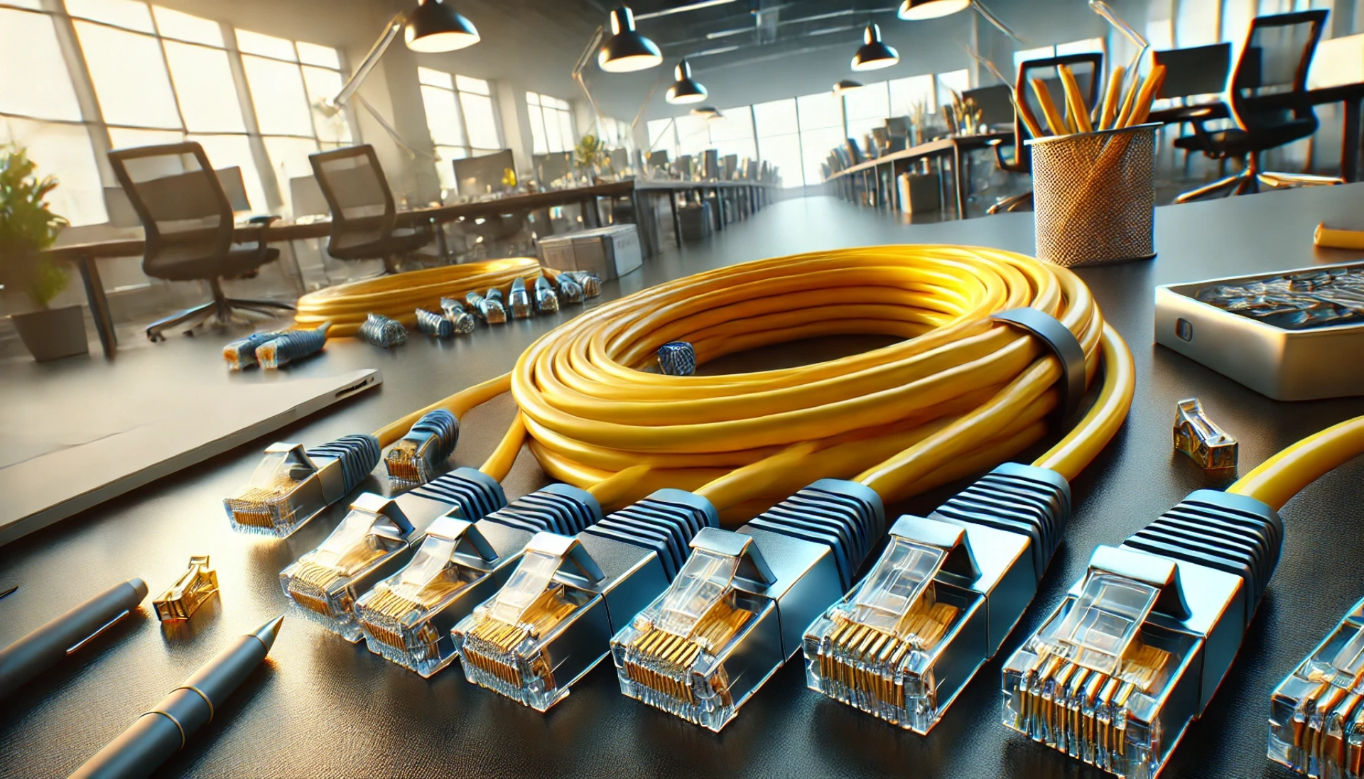 2m Sarı CAT7 Patch Kablo