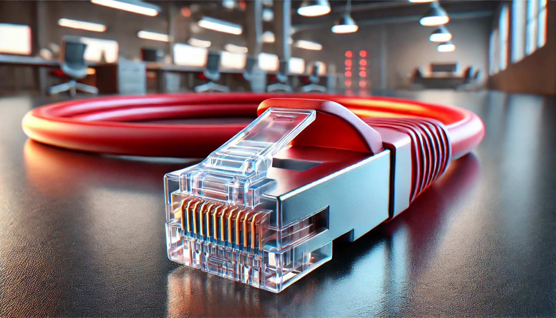 CAT7 Patch Kablo - 20 metre, Kırmızı