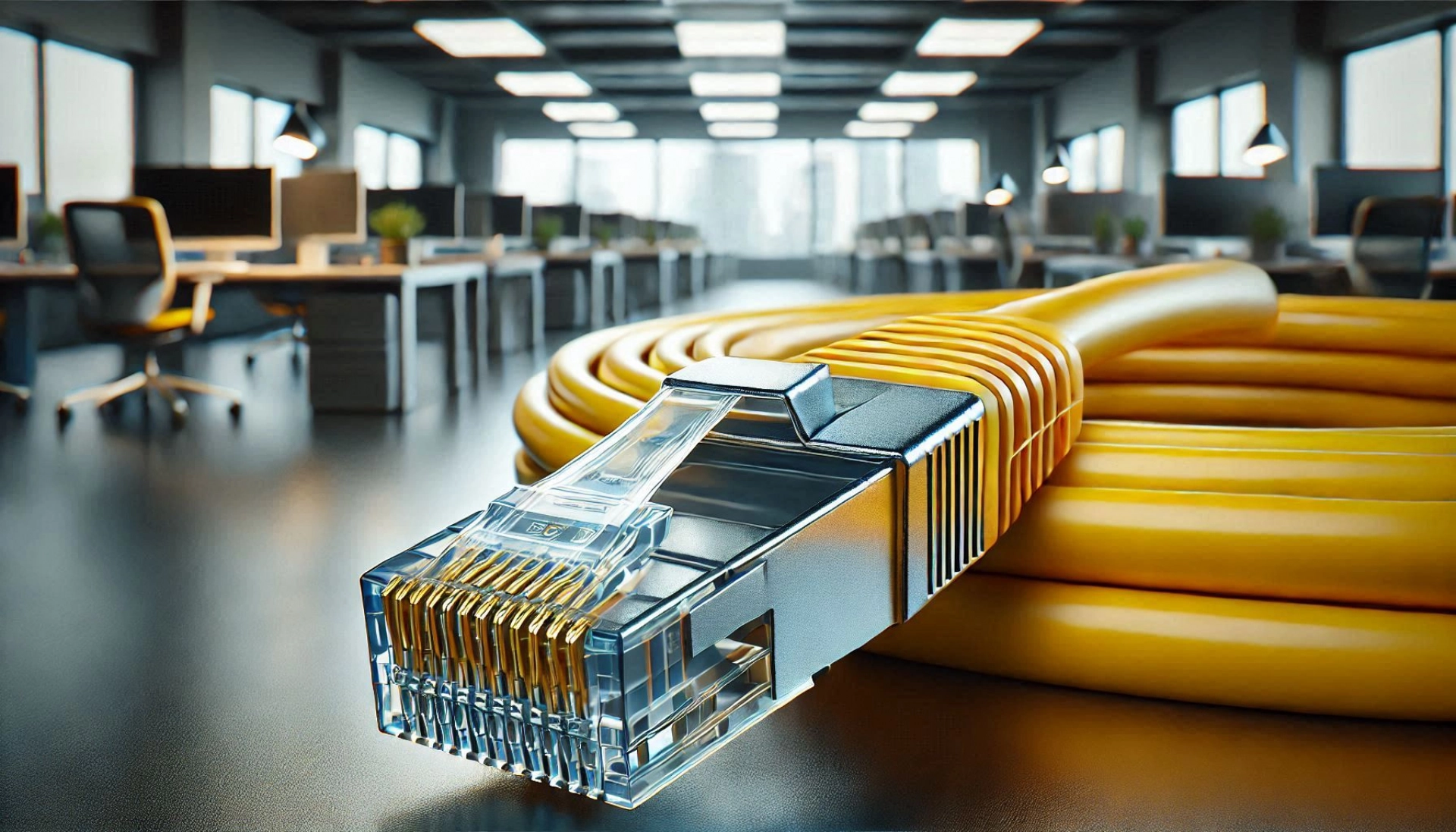 20m Sarı CAT7 Patch Kablo