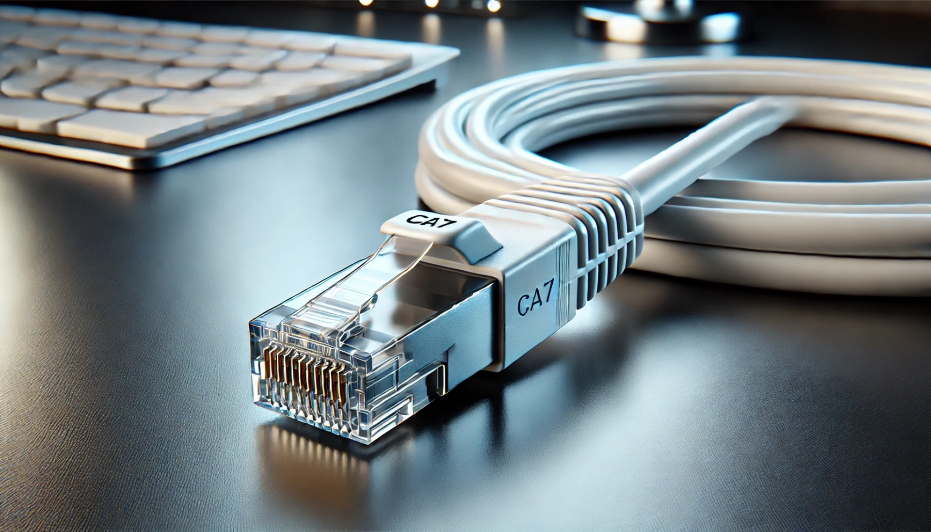 CAT7 Patch Kablo - 3 metre, Beyaz