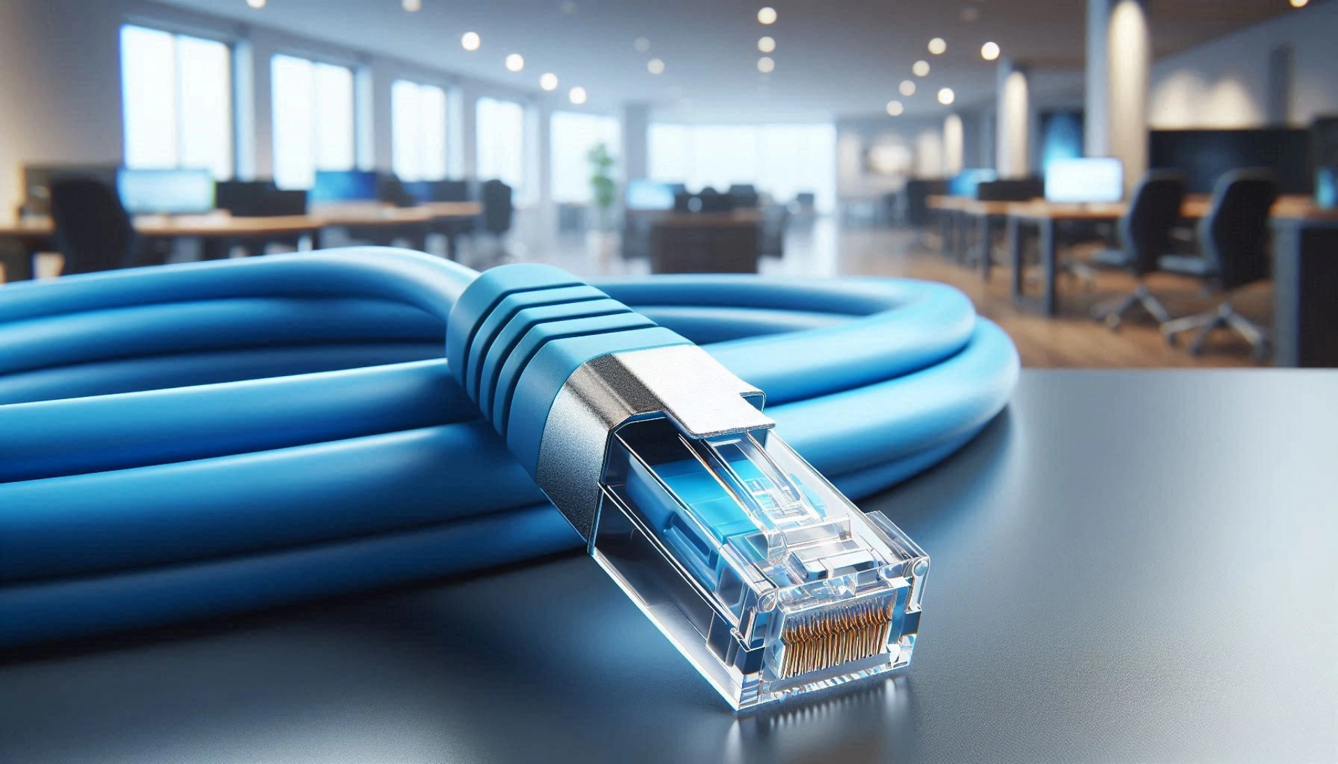 30m Mavi CAT7 Patch Kablo