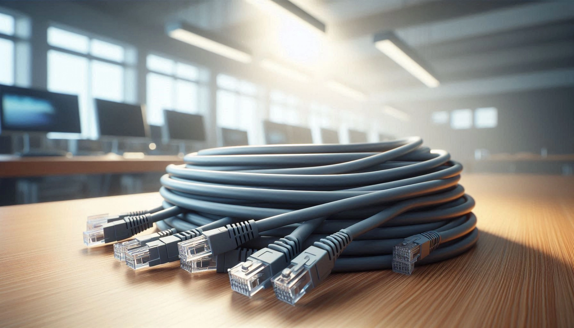 30cm Gri CAT7 Patch Kablo