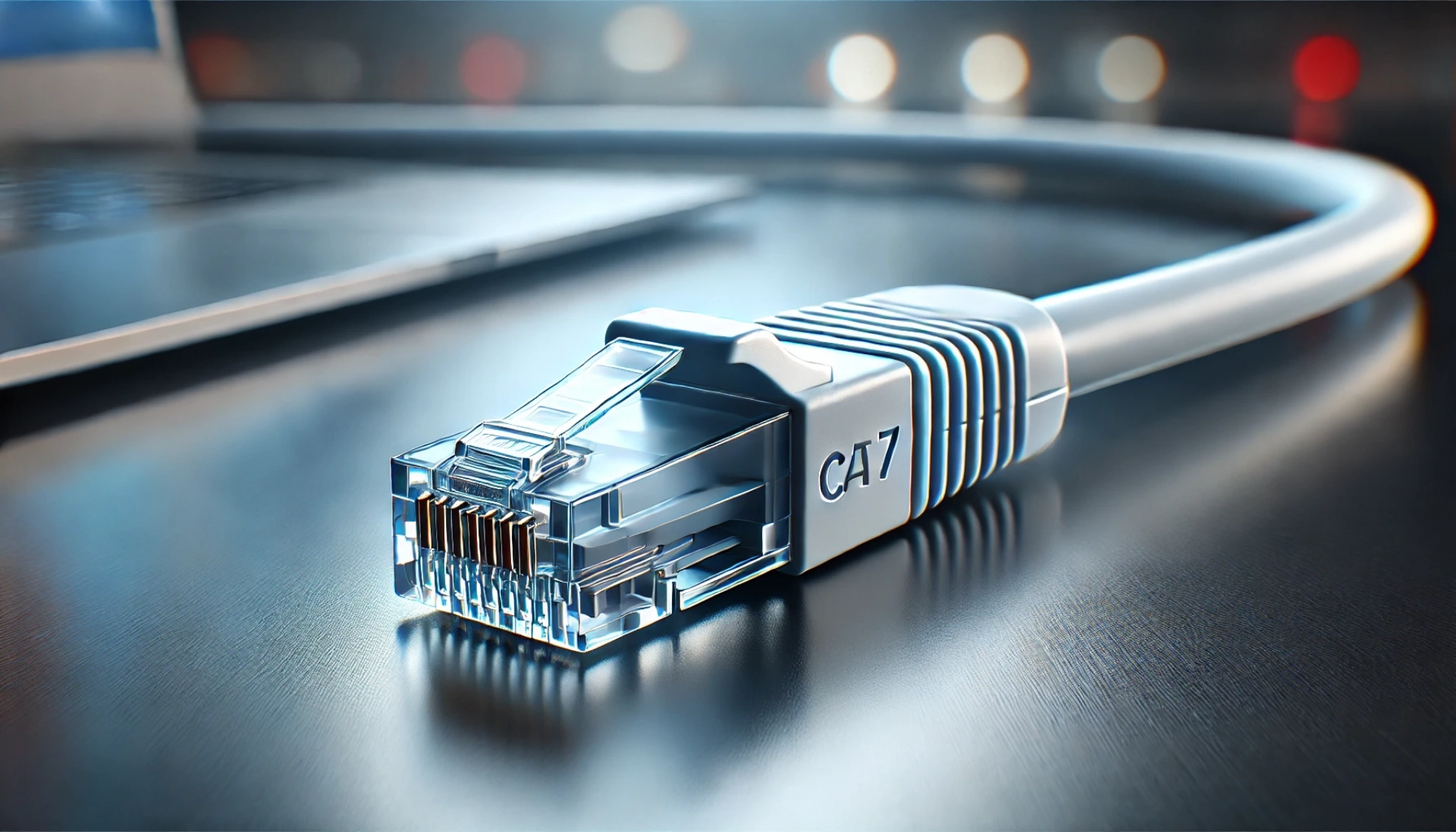 40m Beyaz CAT7 Patch Kablo